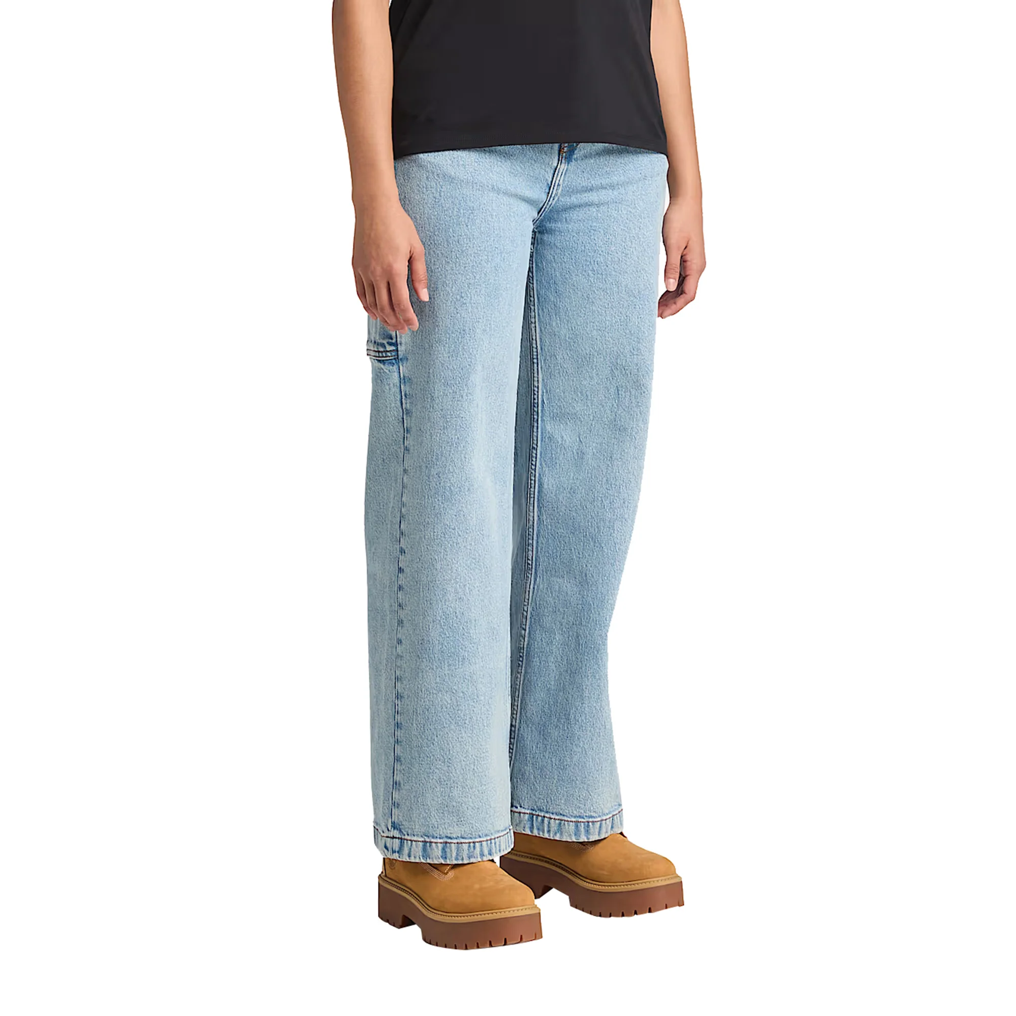 Jeans Stile Carpentiere da Donna Denim blu - Image 2