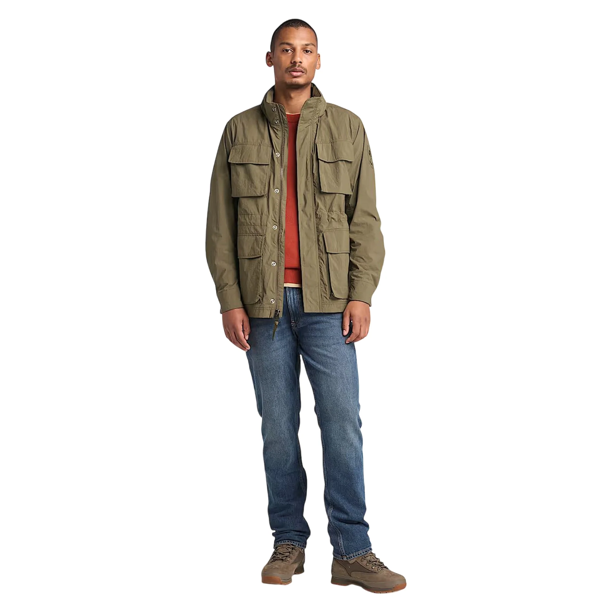 Giacca Militare Uomo Idrorepellente Abington Verde - Image 4