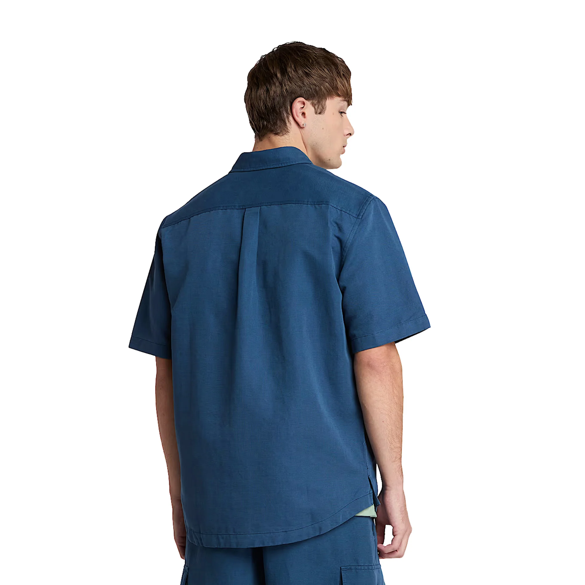 Camicia over da Uomo Utility Blu scuro - Image 3
