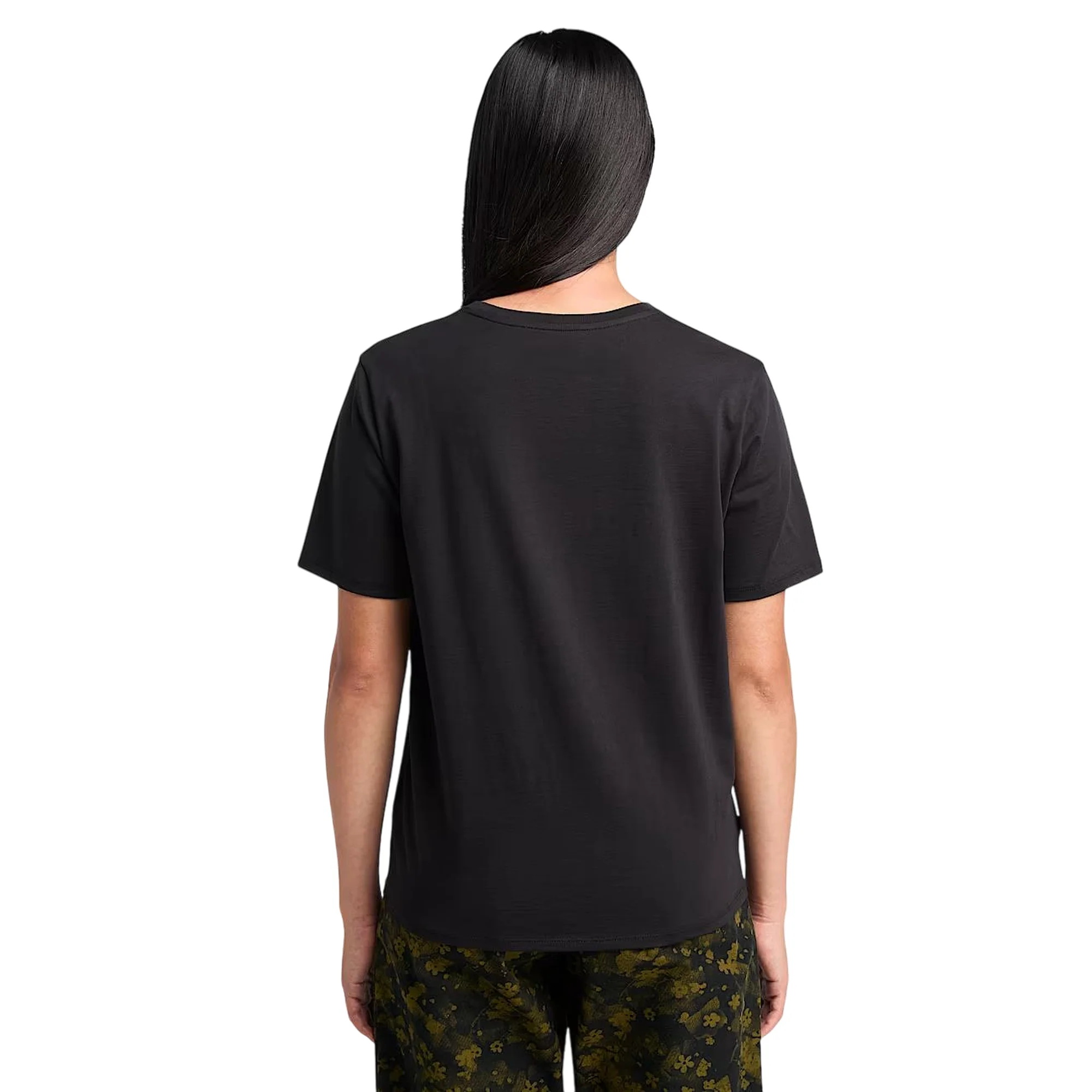 T-shirt Dunstan da Donna in nero - Image 3