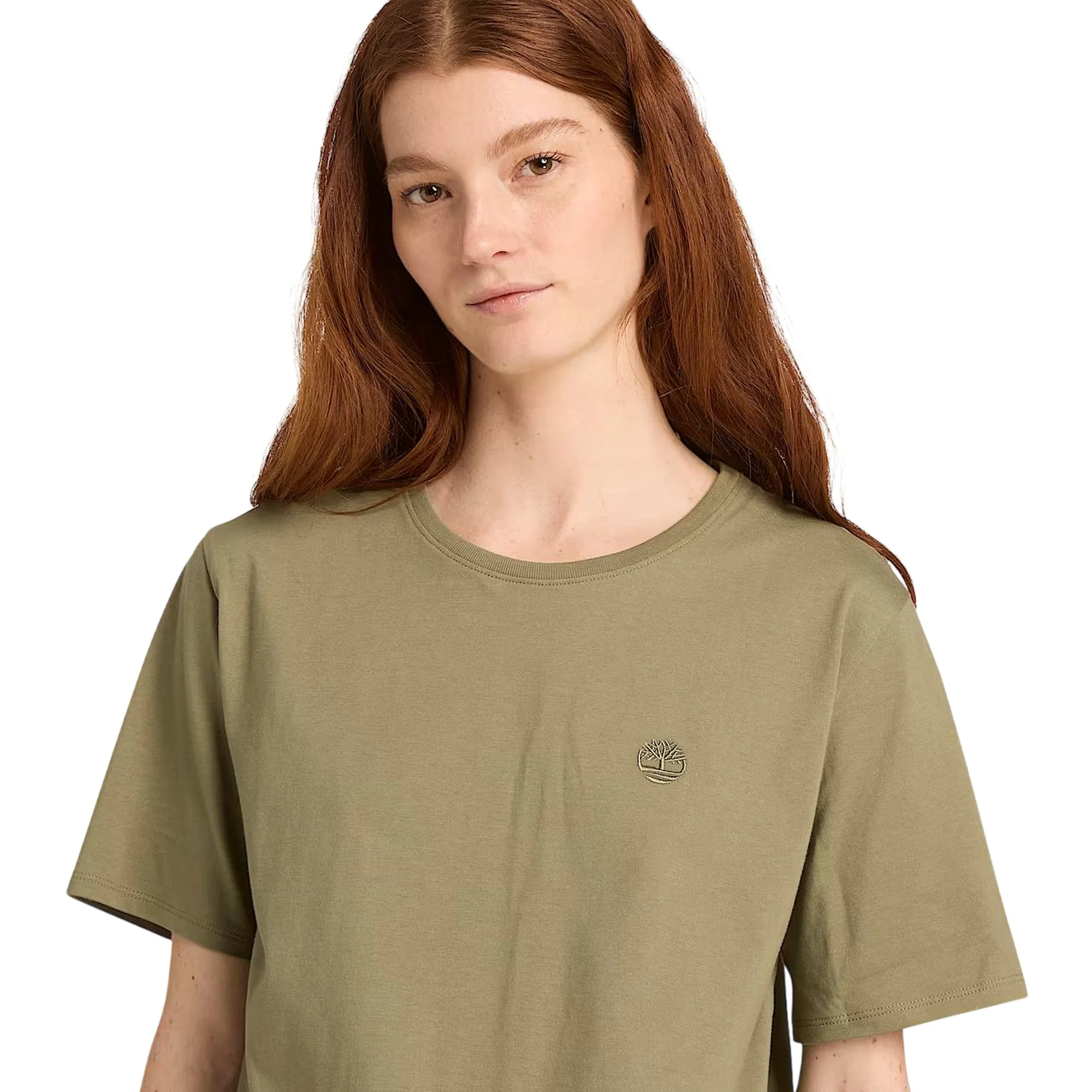 T-shirt Maniche Corte Dunstan Donna verde - Image 3