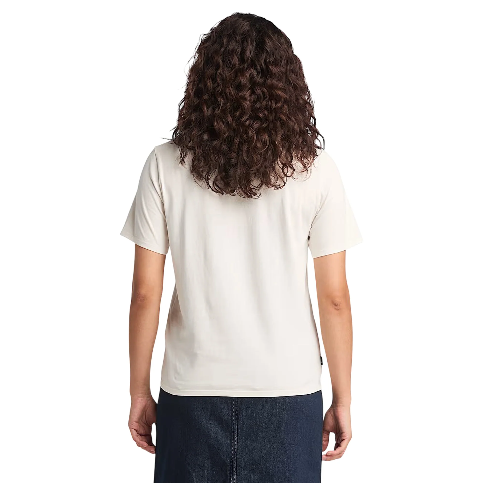 T-shirt Dunstan da Donna in bianco - Image 3