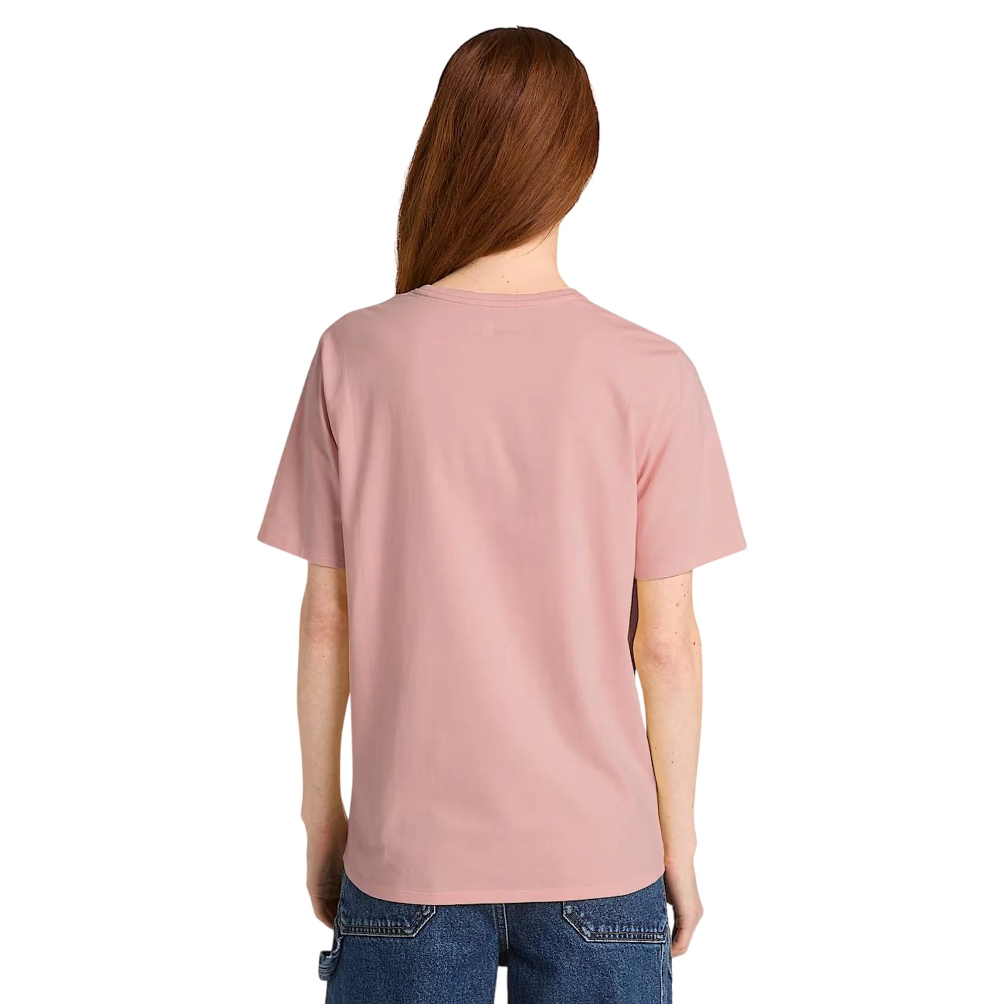 T-shirt Dunstan di cotone da donna in rosa - Image 4