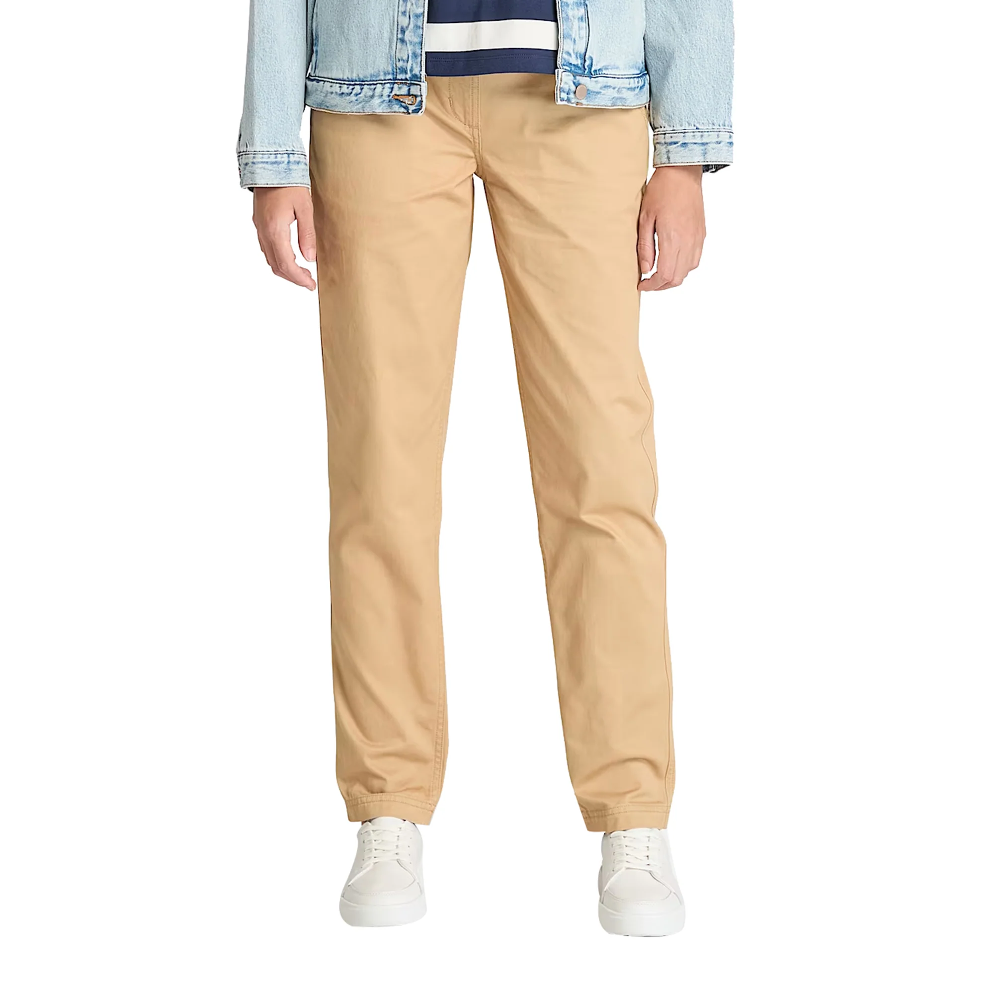 Pantaloni Chino Claremont da Donna in beige - Image 2