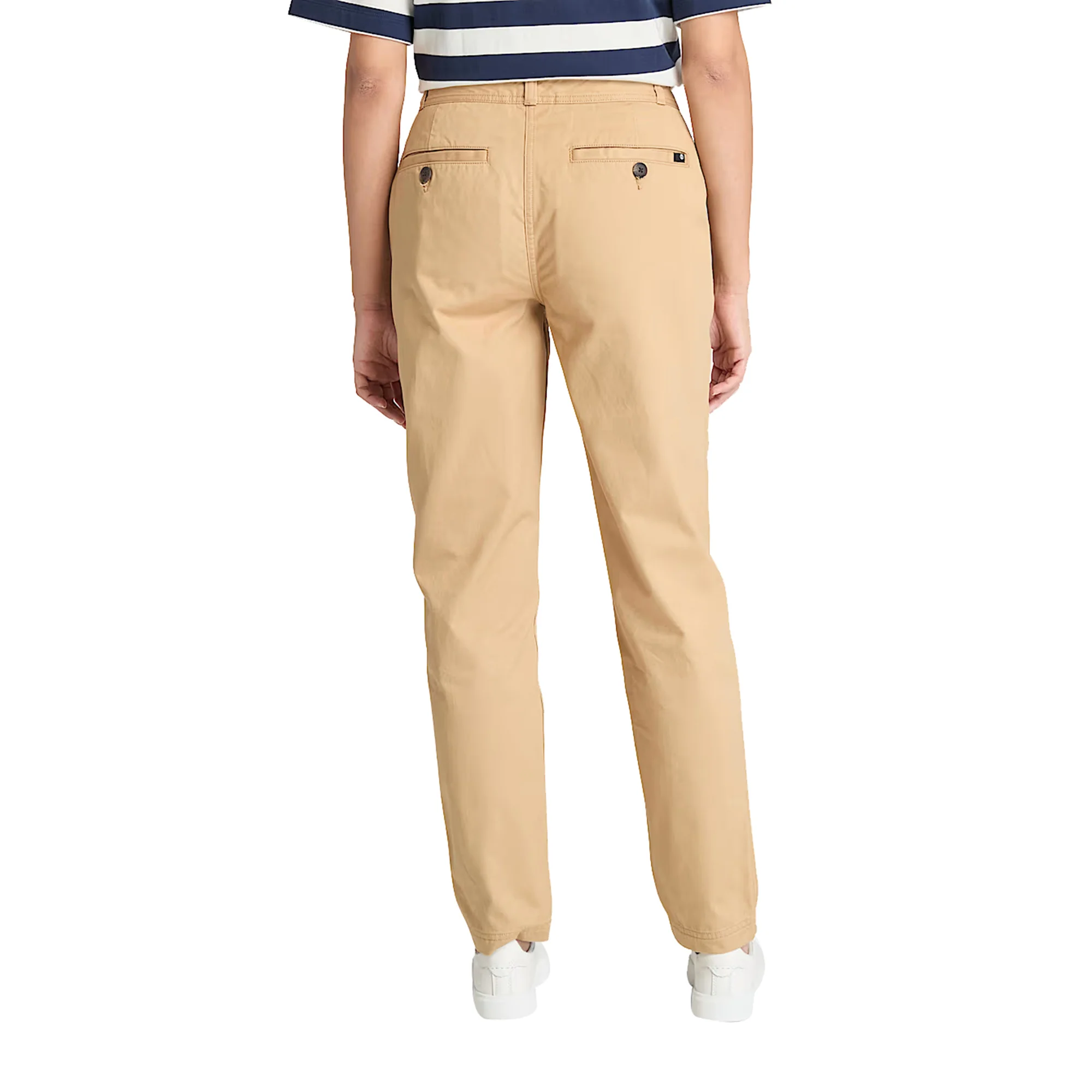 Pantaloni Chino Claremont da Donna in beige - Image 3