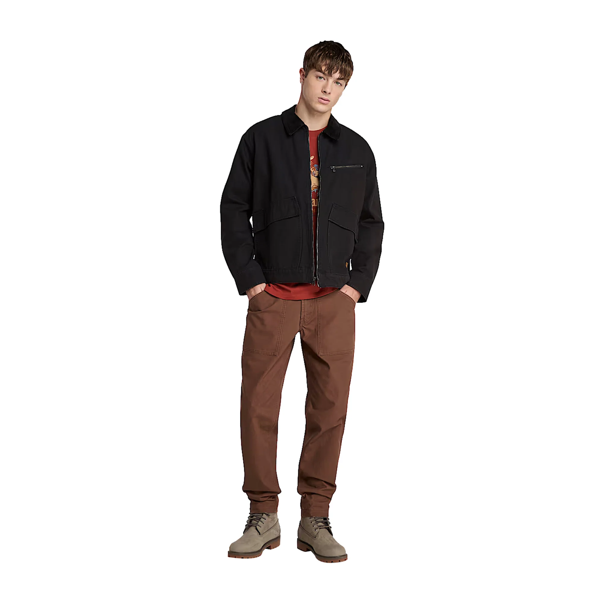 Pantaloni Uomo Goffstown Fatigue marrone - Image 5