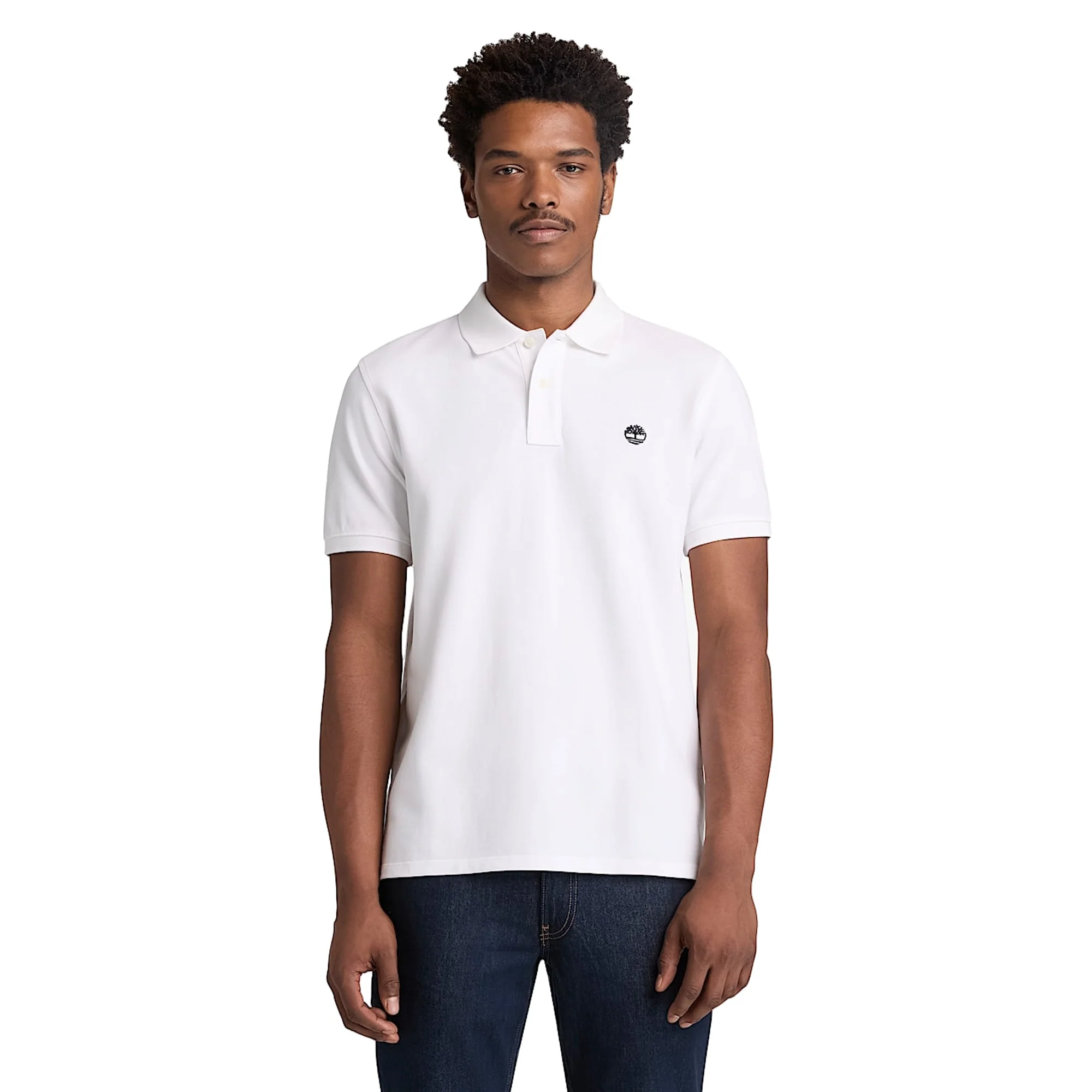 Polo Uomo a maniche corte Millers River Bianco - Image 2