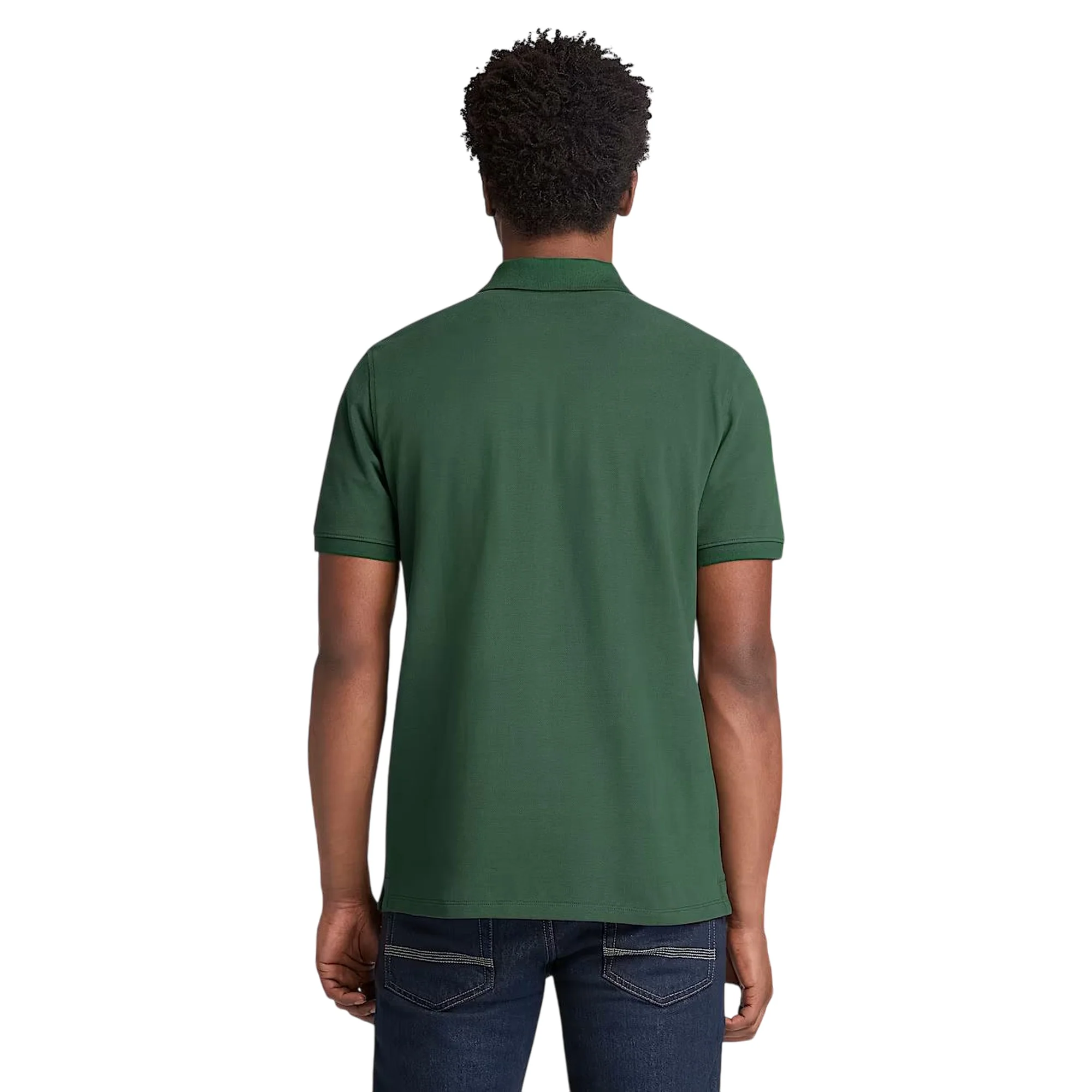 TIMBERLAND Polo MILLERS RIVER in Piqué verde - Image 3