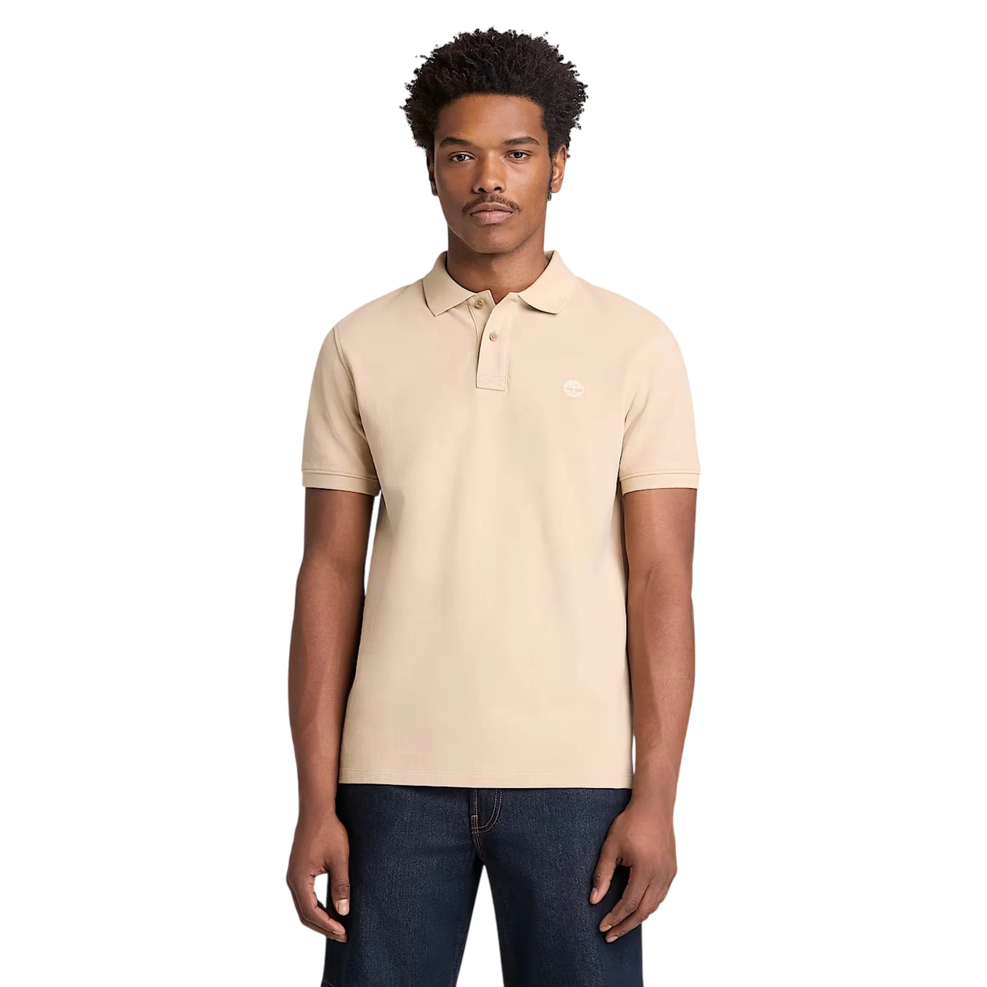 TIMBERLAND Polo beige MILLERS RIVER in Piqué - Image 2
