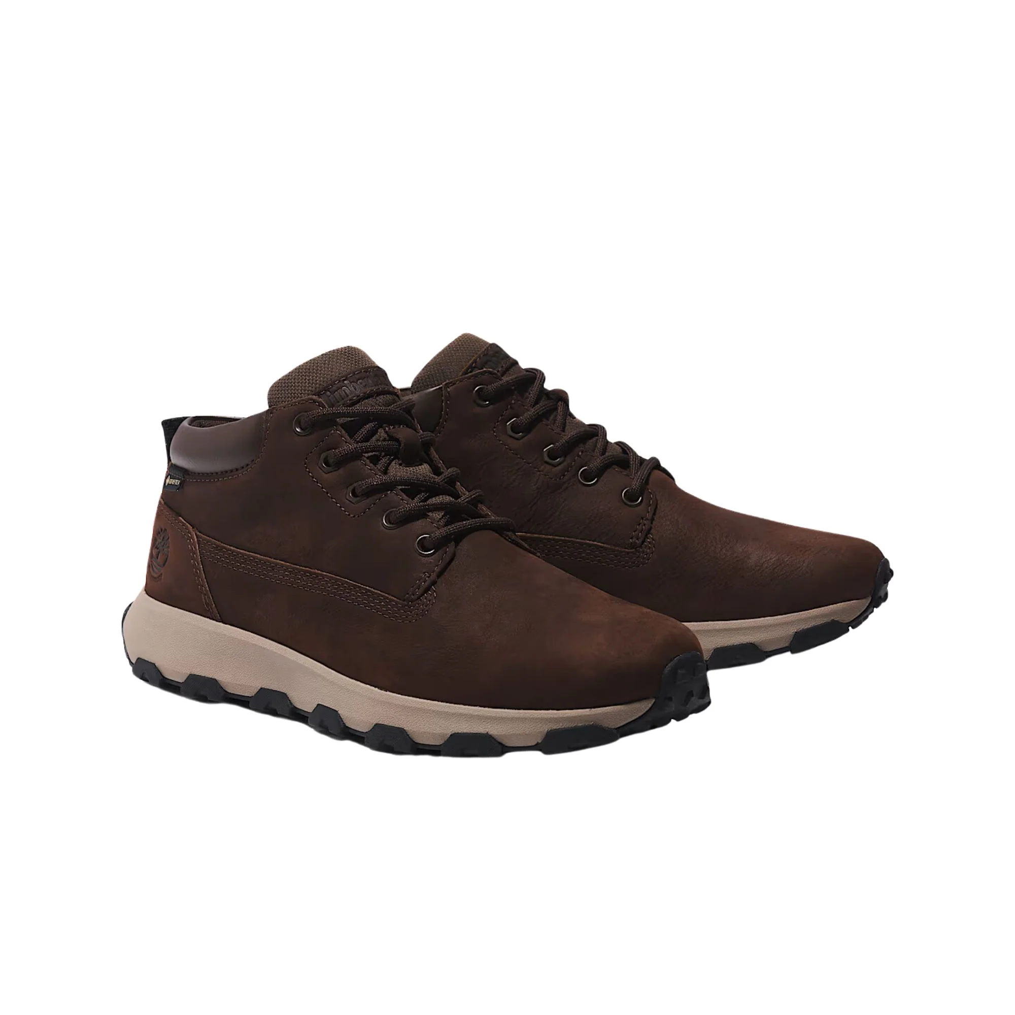 Sneakers Uomo Winsor Park Mid Marrone - Image 2