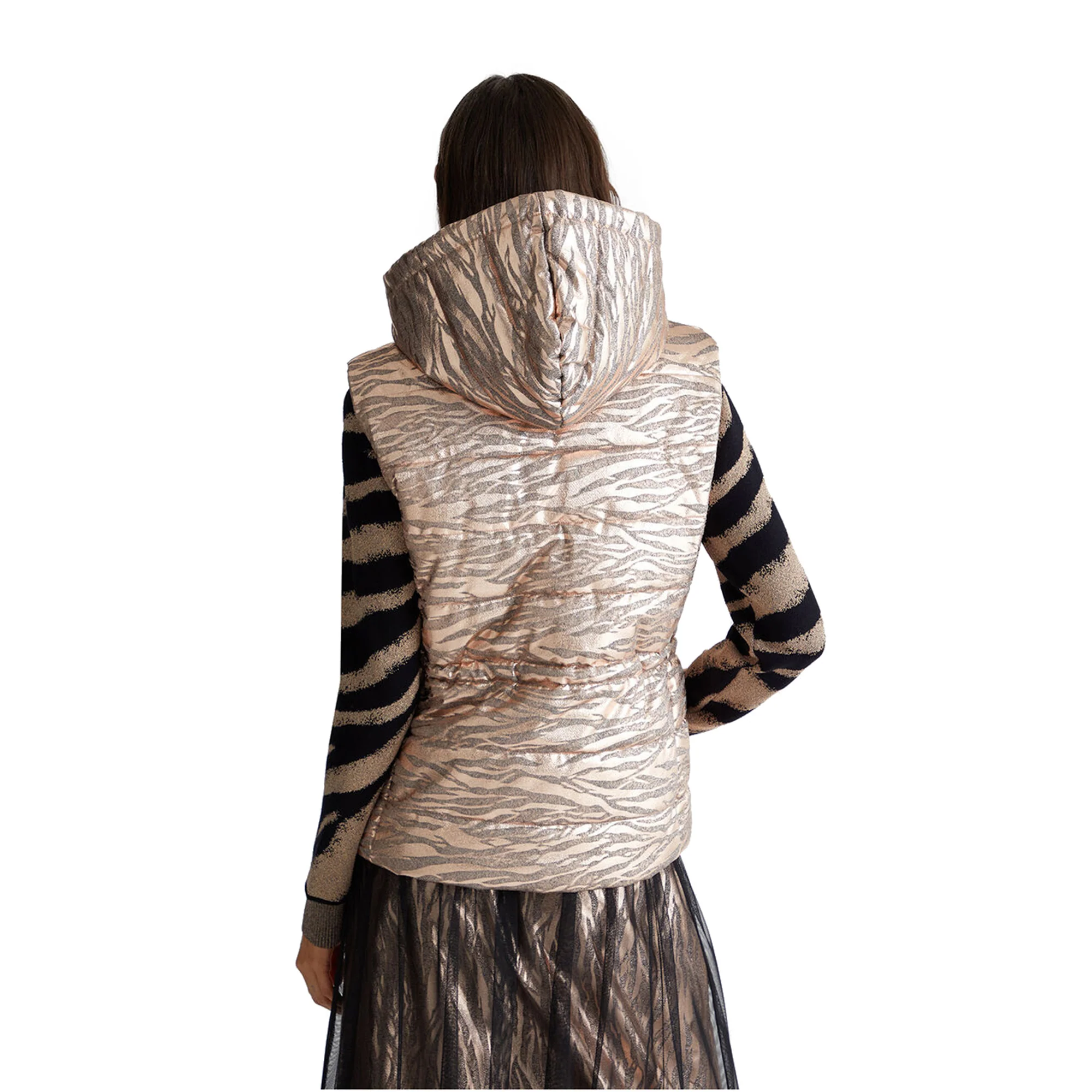 Gilet animalier Donna imbottito - Image 3