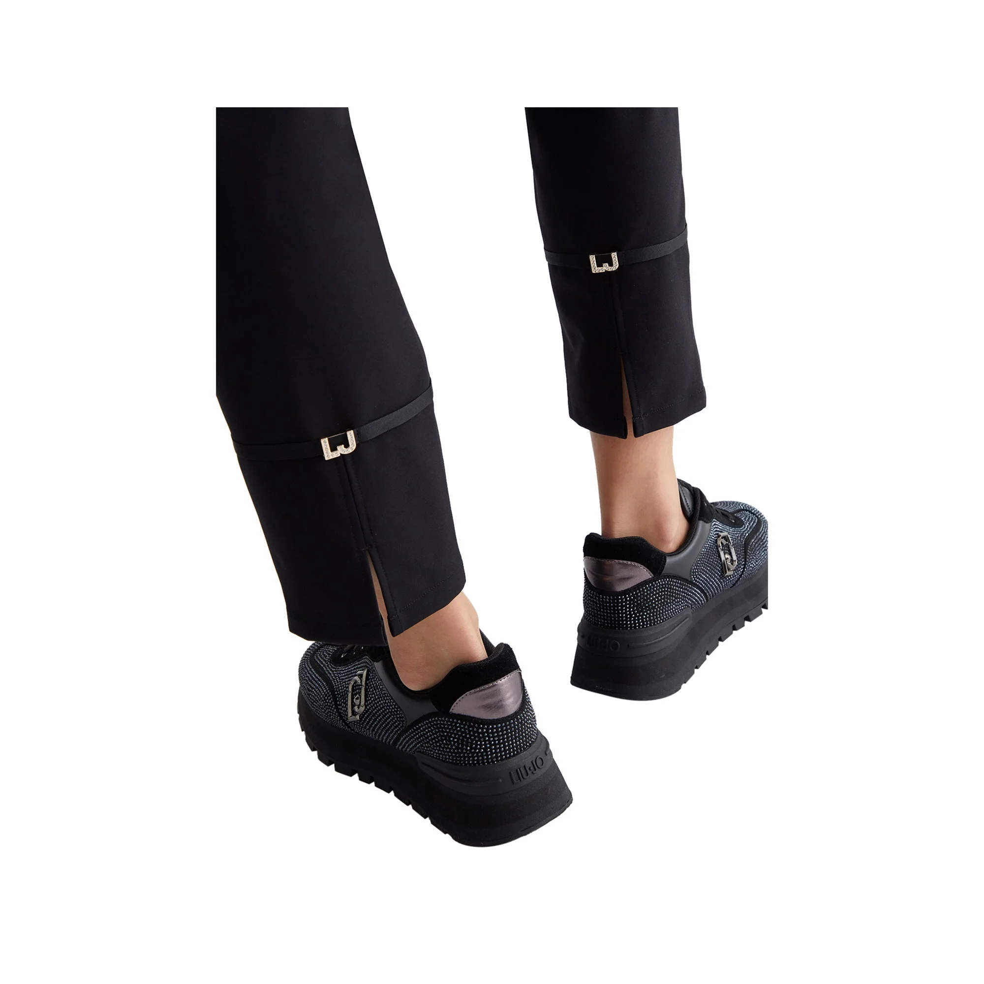 Pantalone Donna con fibbie logate - Image 4