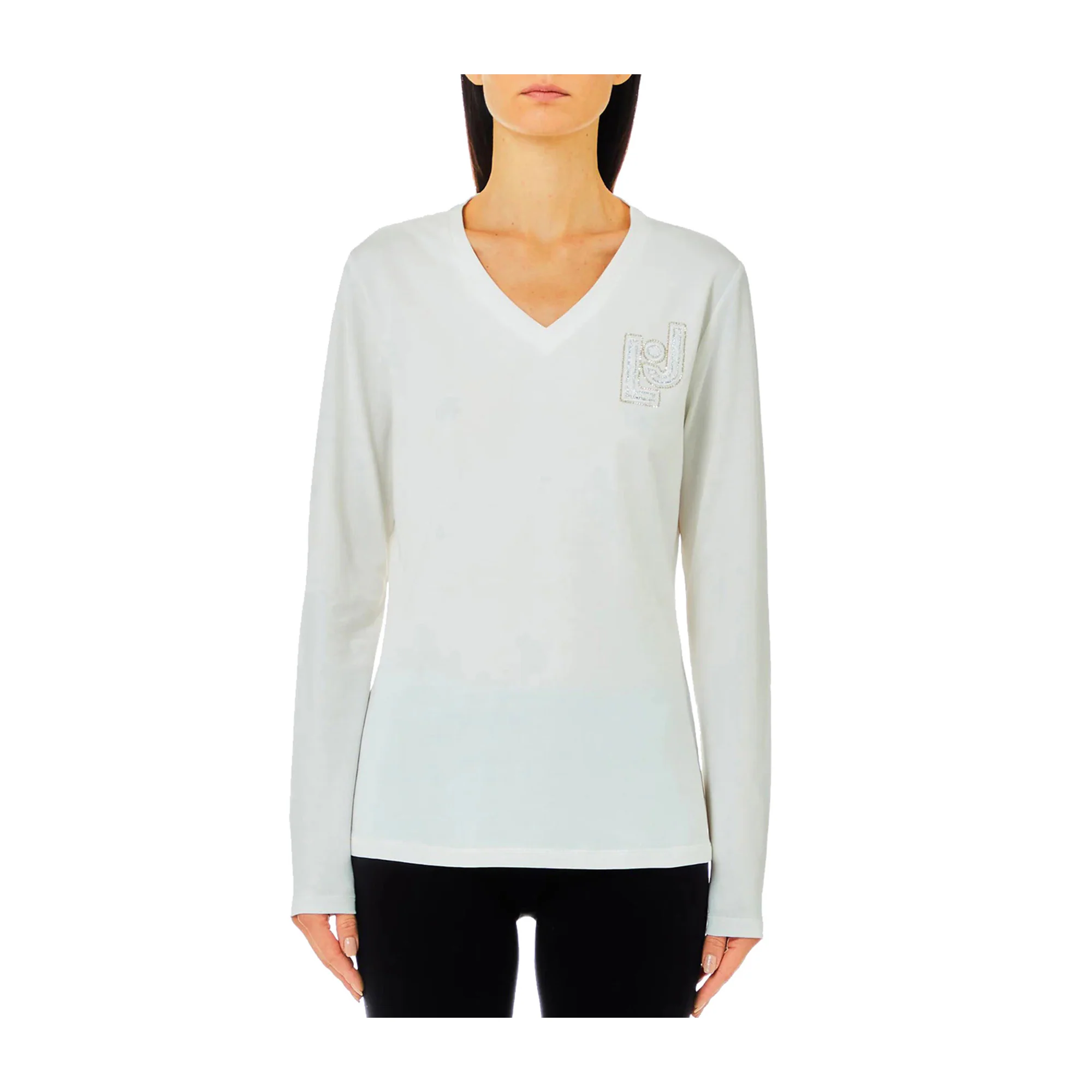 Maglia Donna con maxi logo sul petto