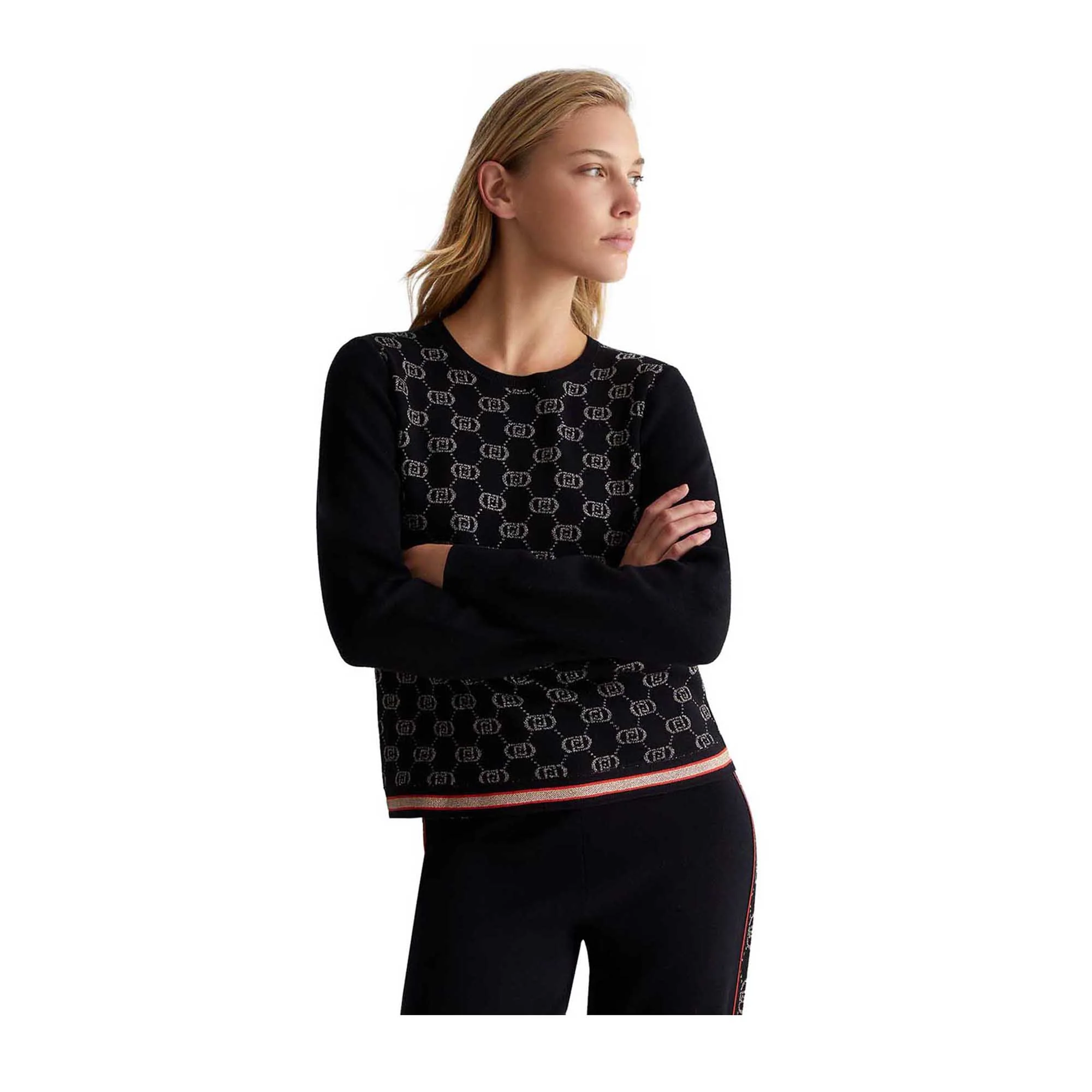 Maglia Donna con logo all over