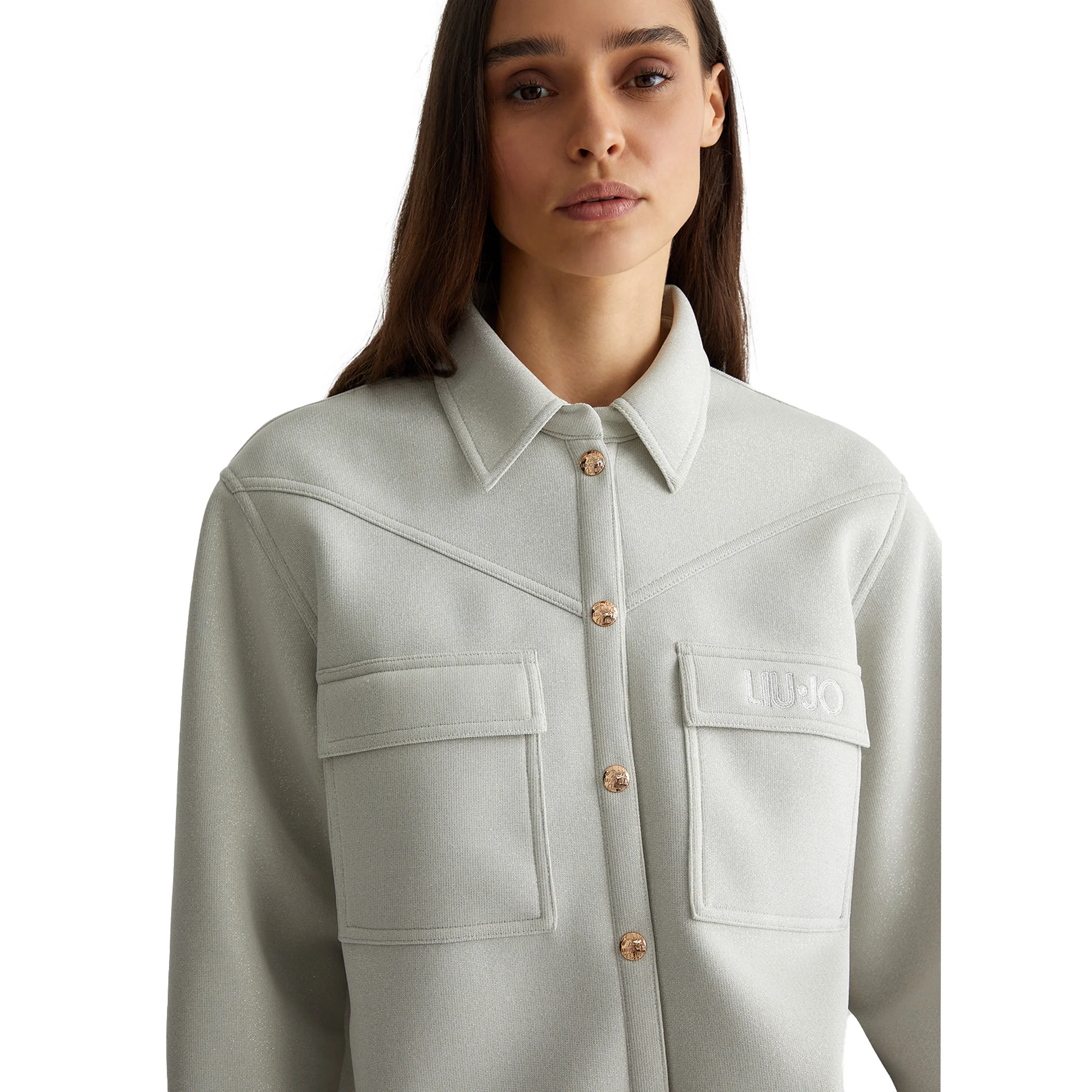 Giaccone Donna in scuba lurex - Image 4
