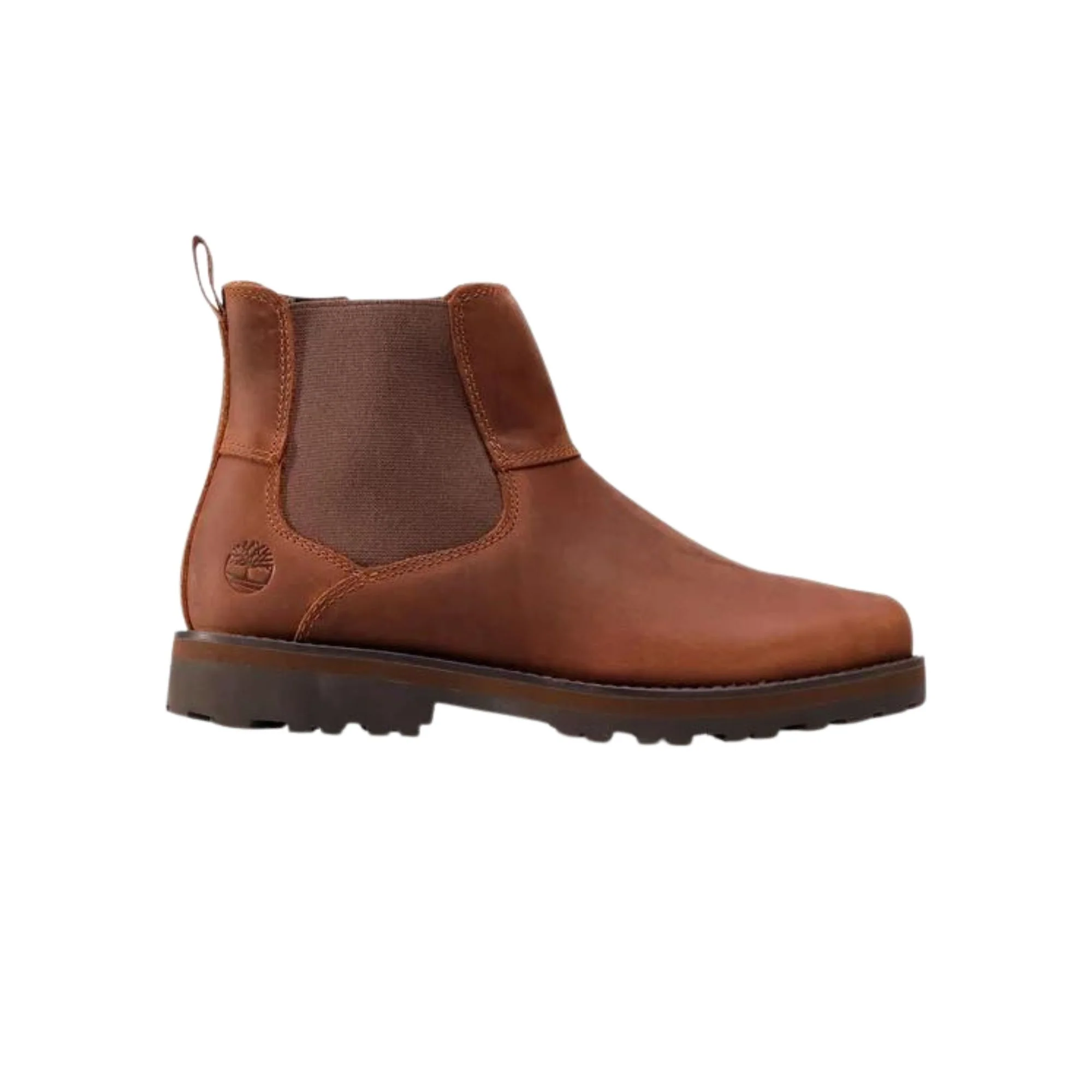Stivaletto Bambino in pelle Marrone