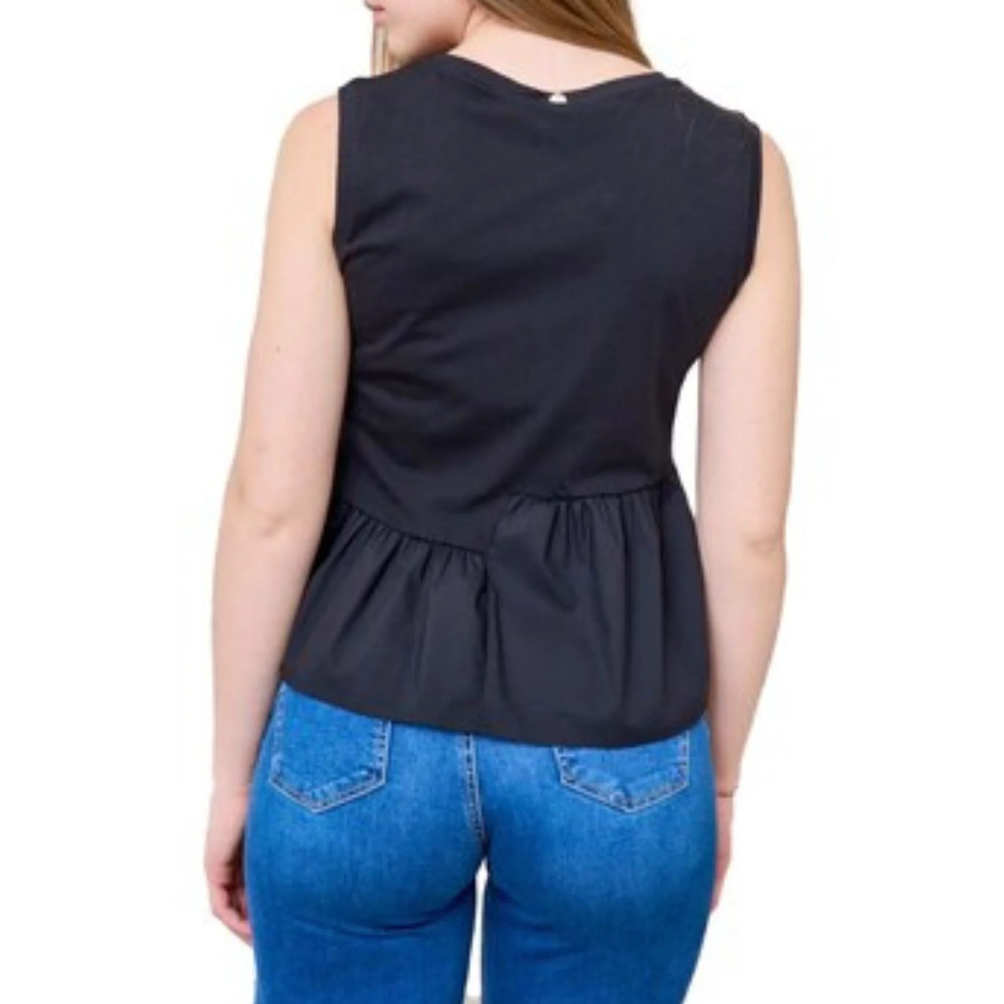Top Donna con balza asimmetrica - Image 4