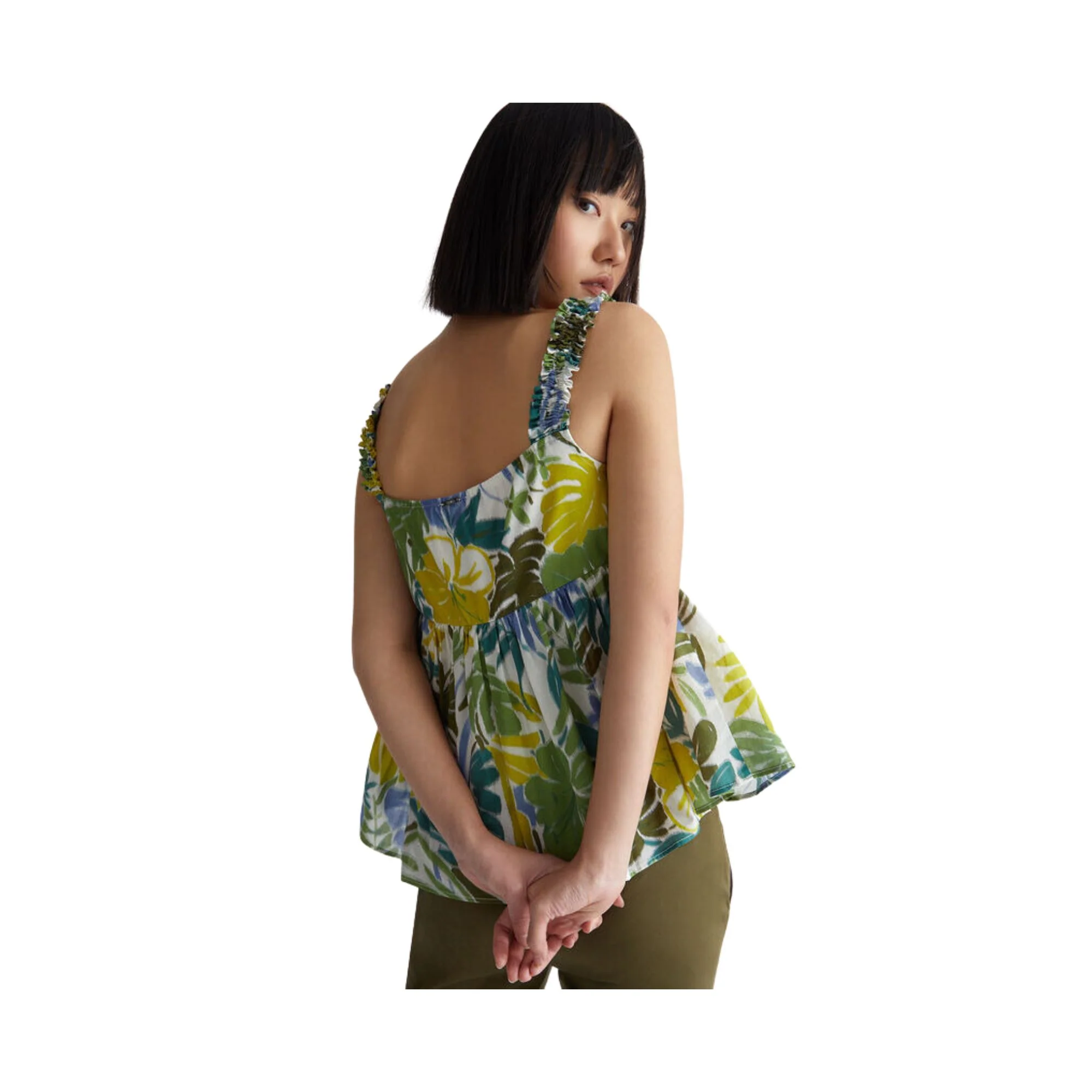 Top Donna con fantasia floreale - Image 3