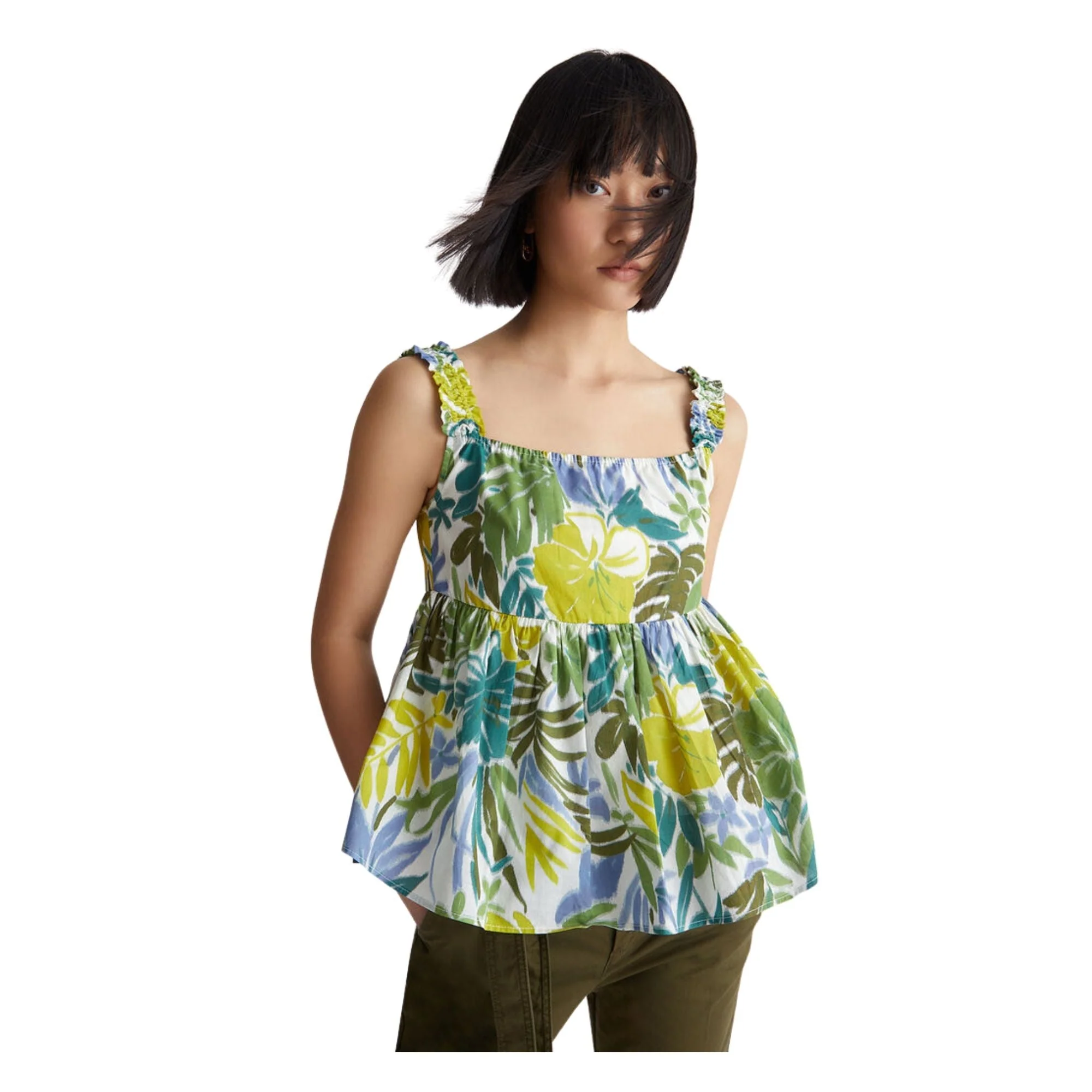 Top Donna con fantasia floreale - Image 7