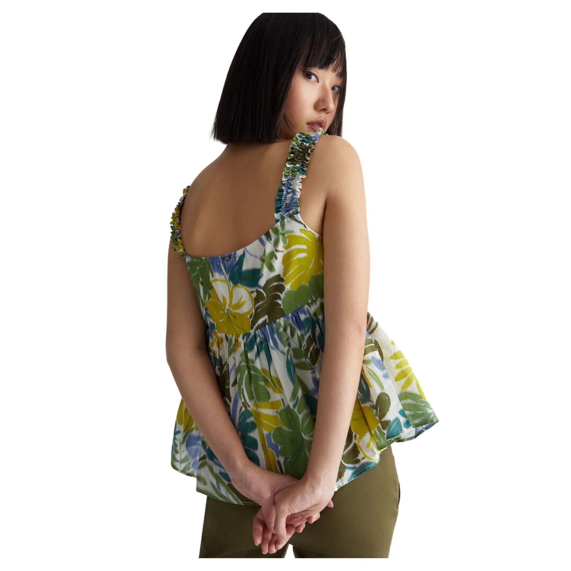 Top Donna con fantasia floreale - Image 8