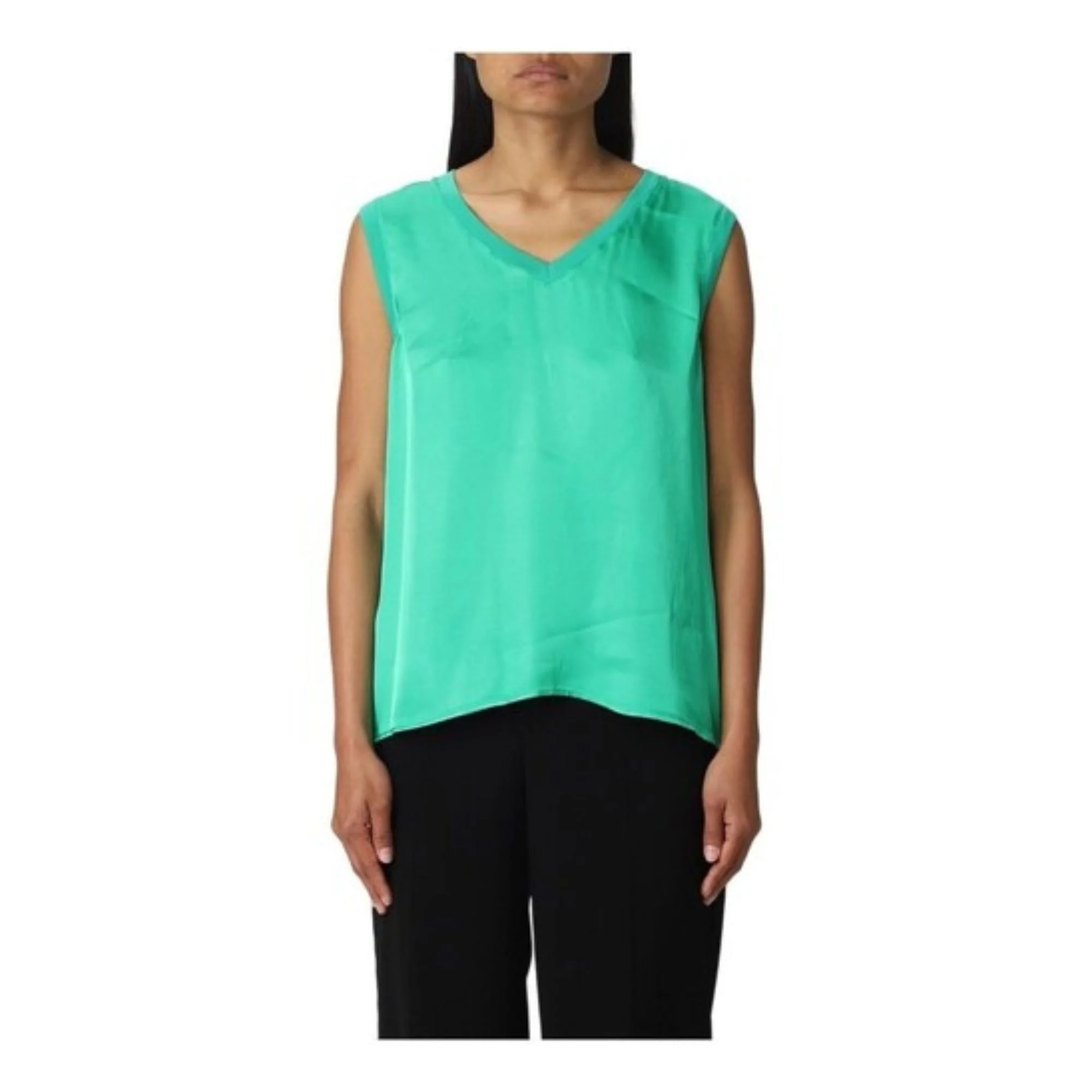 Top Donna con scollo a V