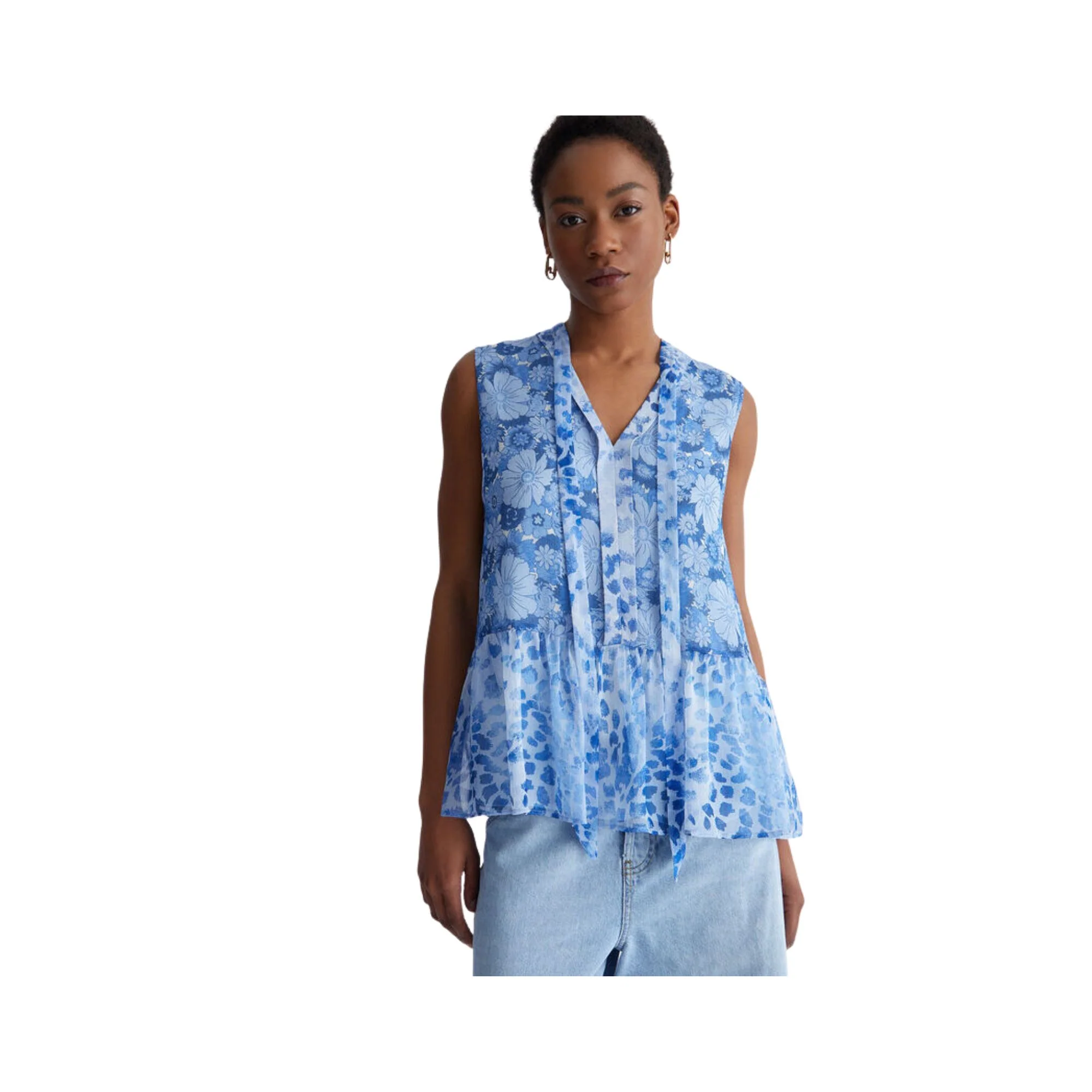 Blusa Donna con fantasia floreale - Image 2