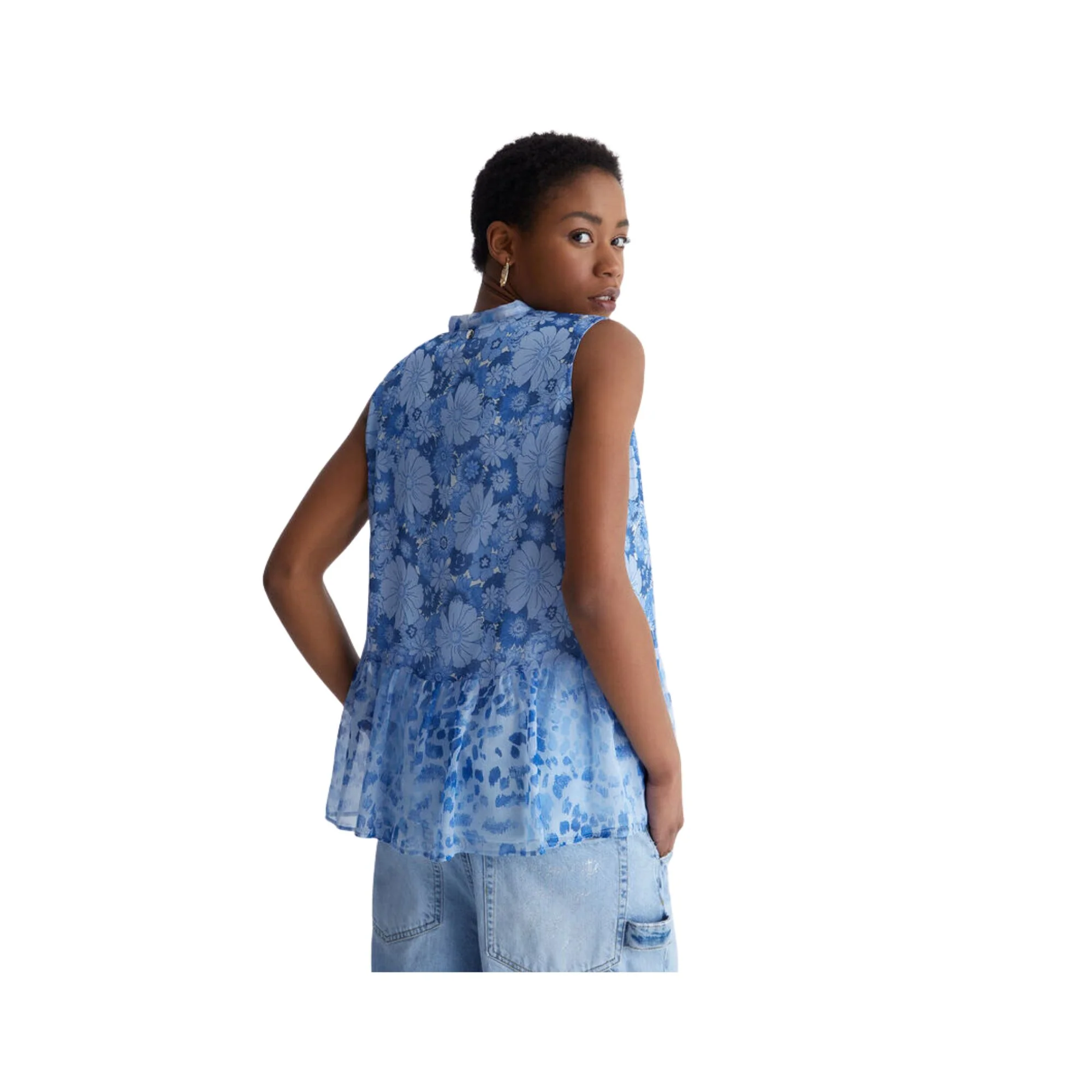 Blusa Donna con fantasia floreale - Image 3