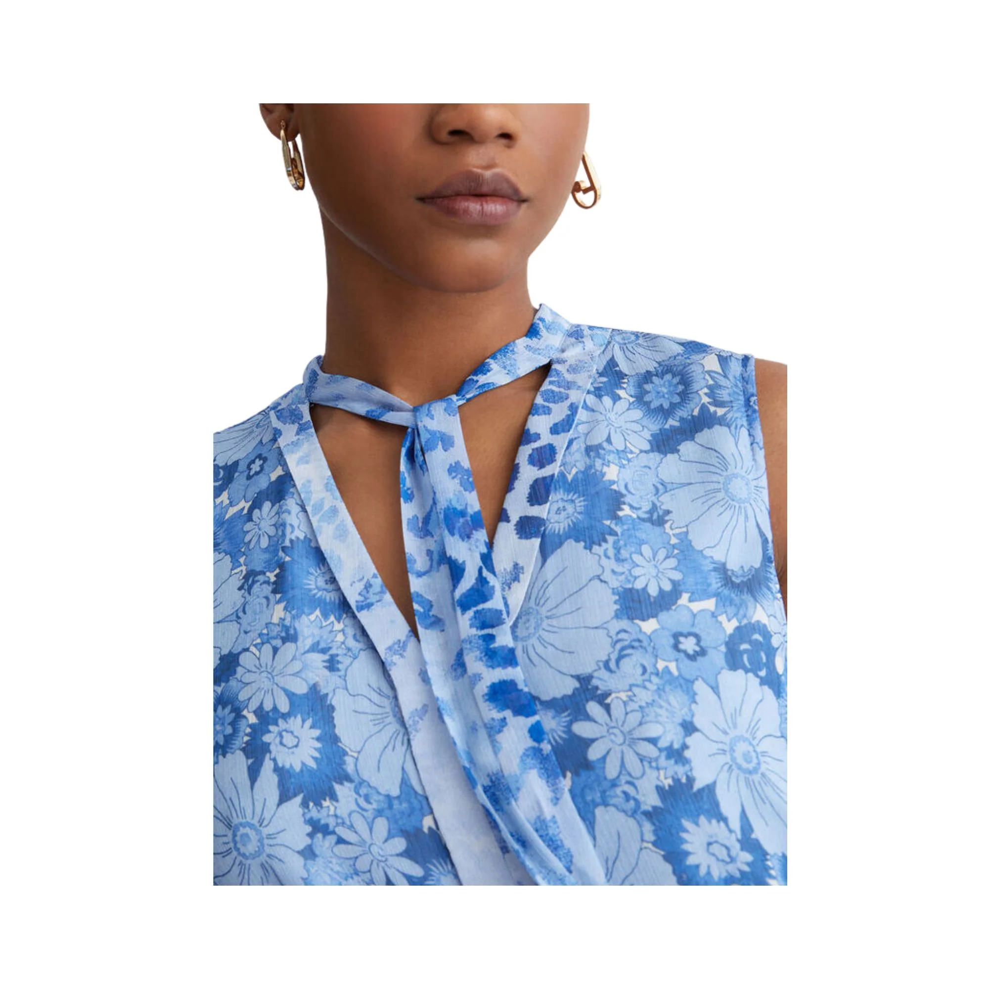 Blusa Donna con fantasia floreale - Image 4