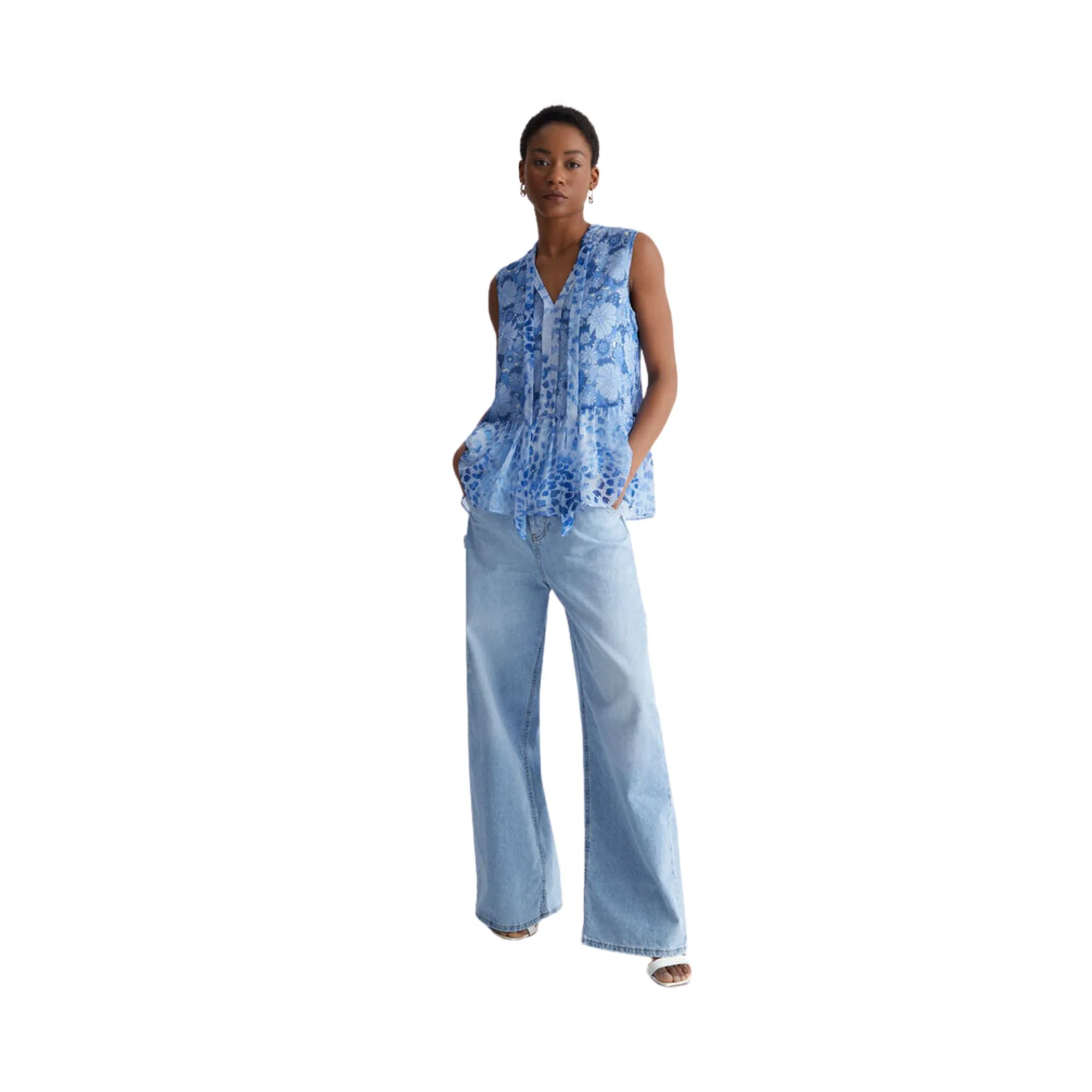 Blusa Donna con fantasia floreale - Image 5