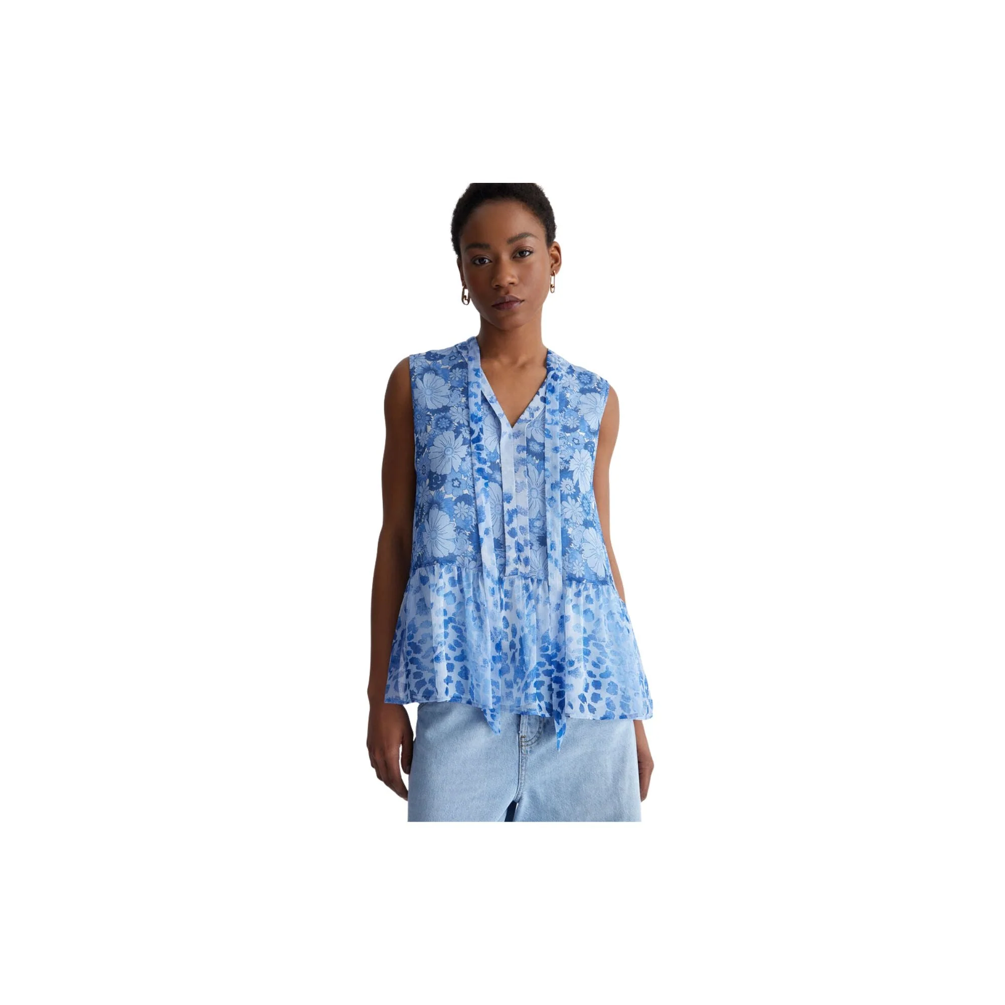 Blusa Donna con fantasia floreale - Image 7
