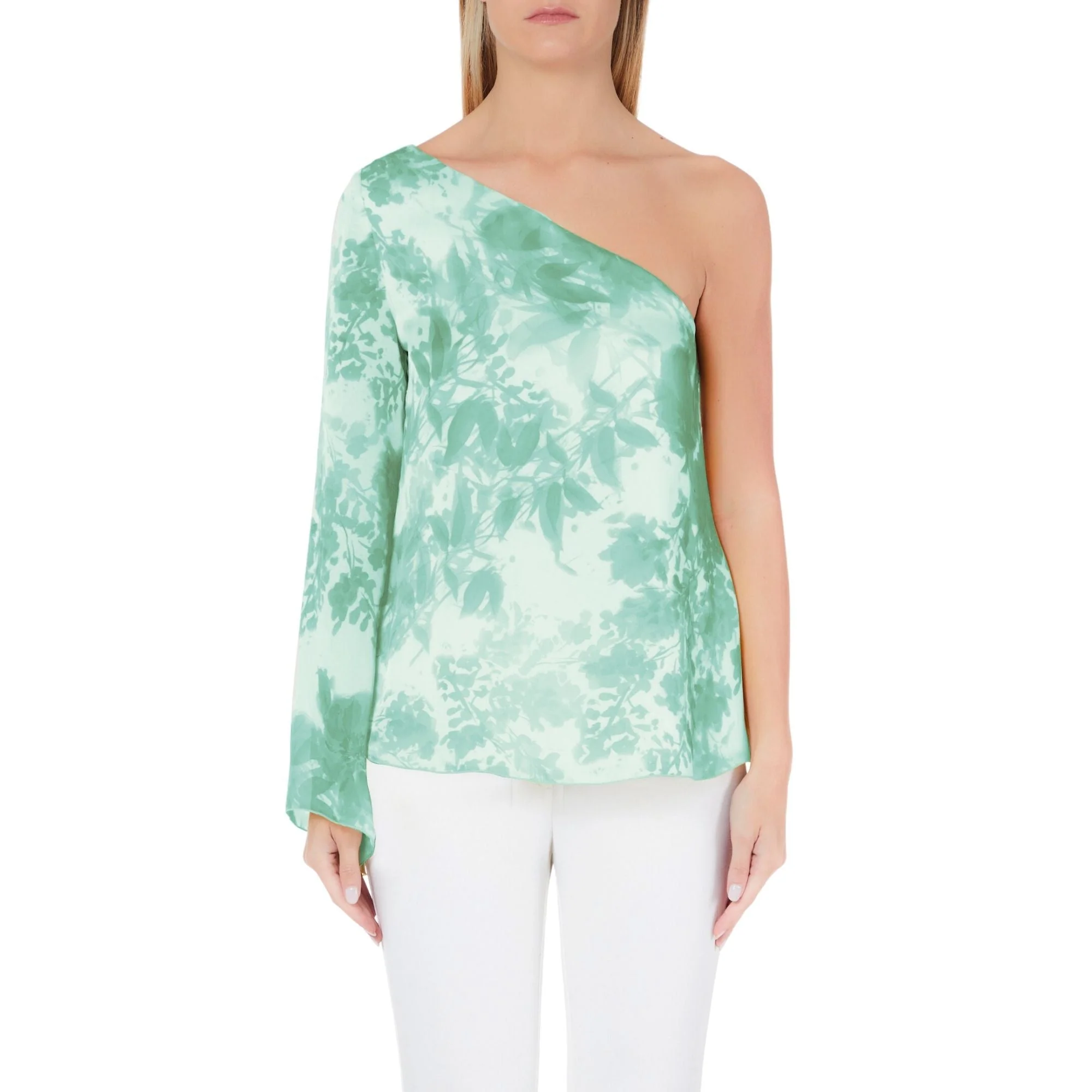 Blusa Donna monospalla floreale - Image 11