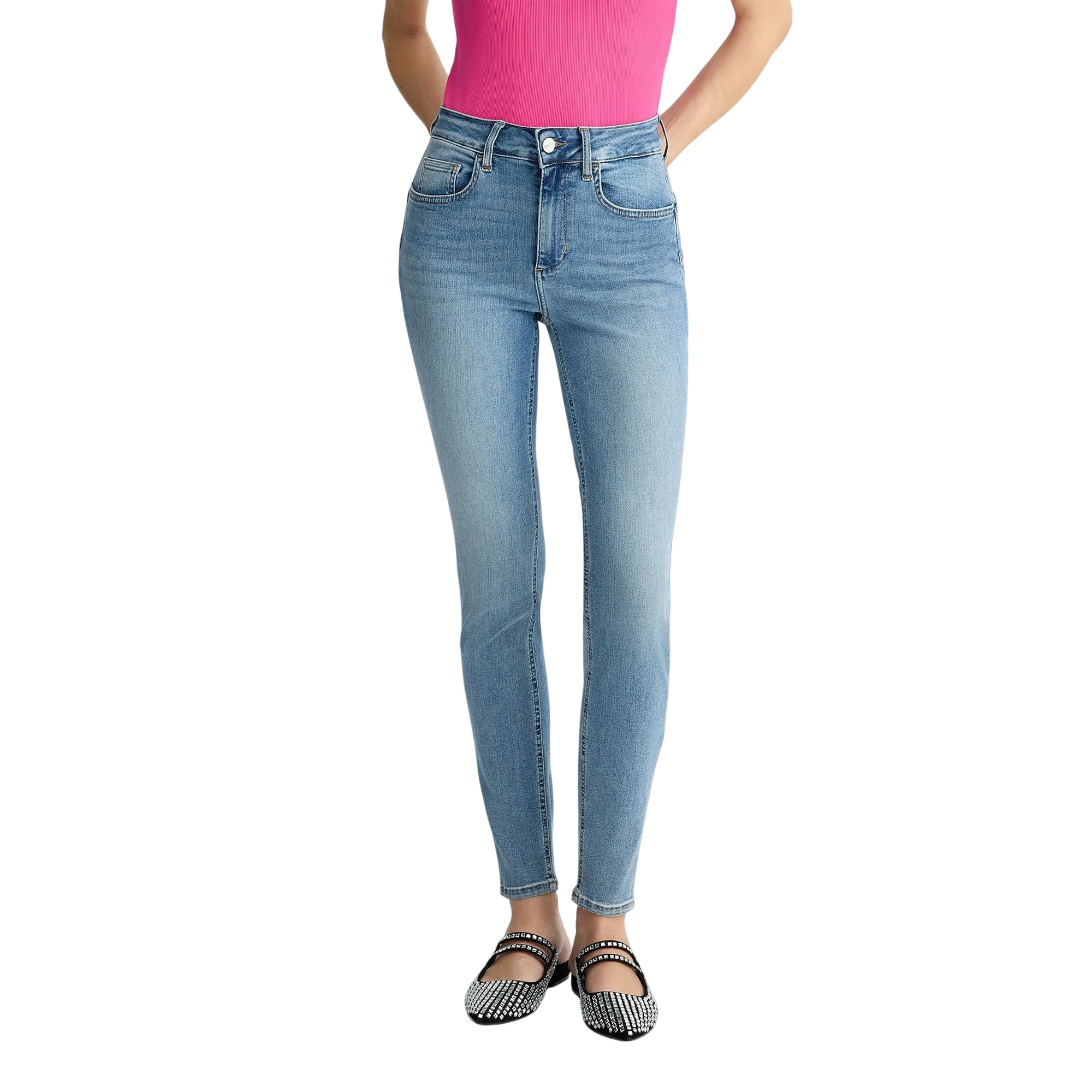 Jeans Donna Skinny Lavaggio Used - Image 2
