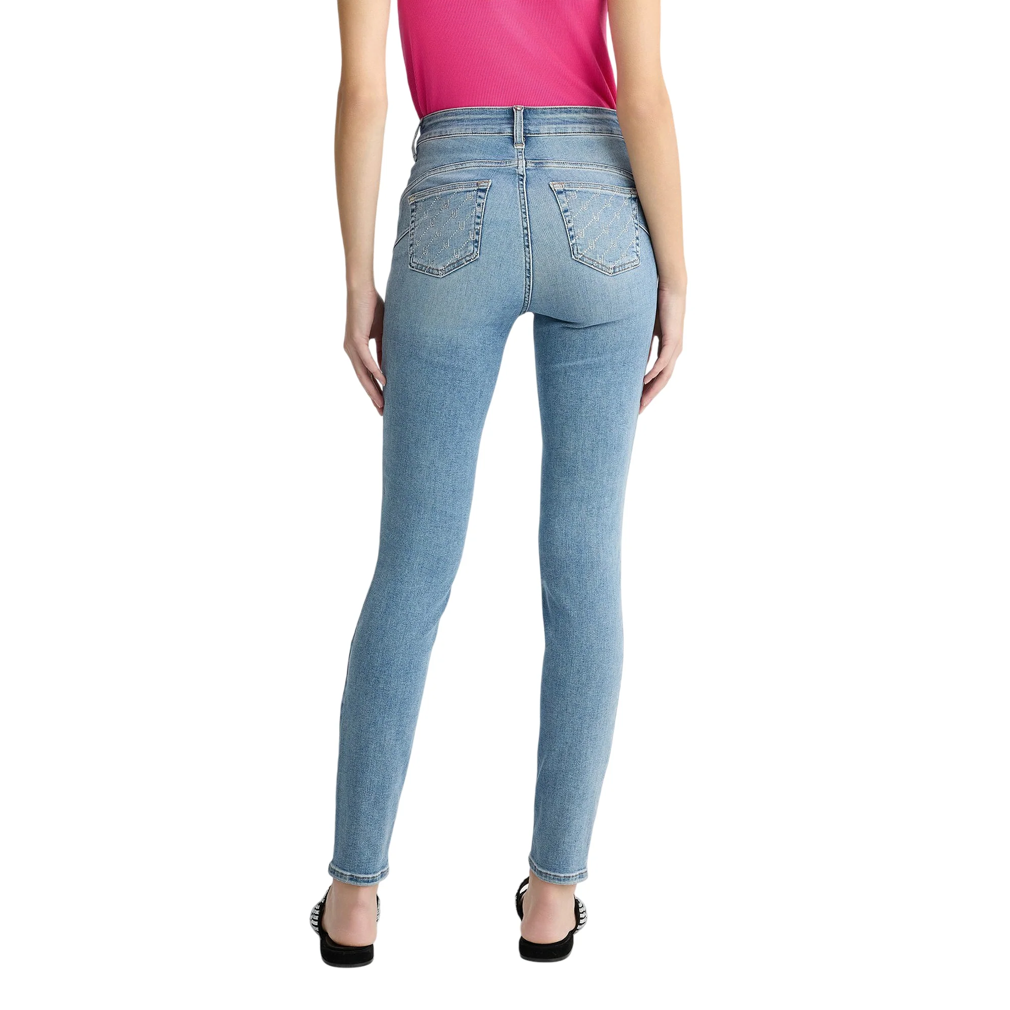 Jeans Donna Skinny Lavaggio Used - Image 3