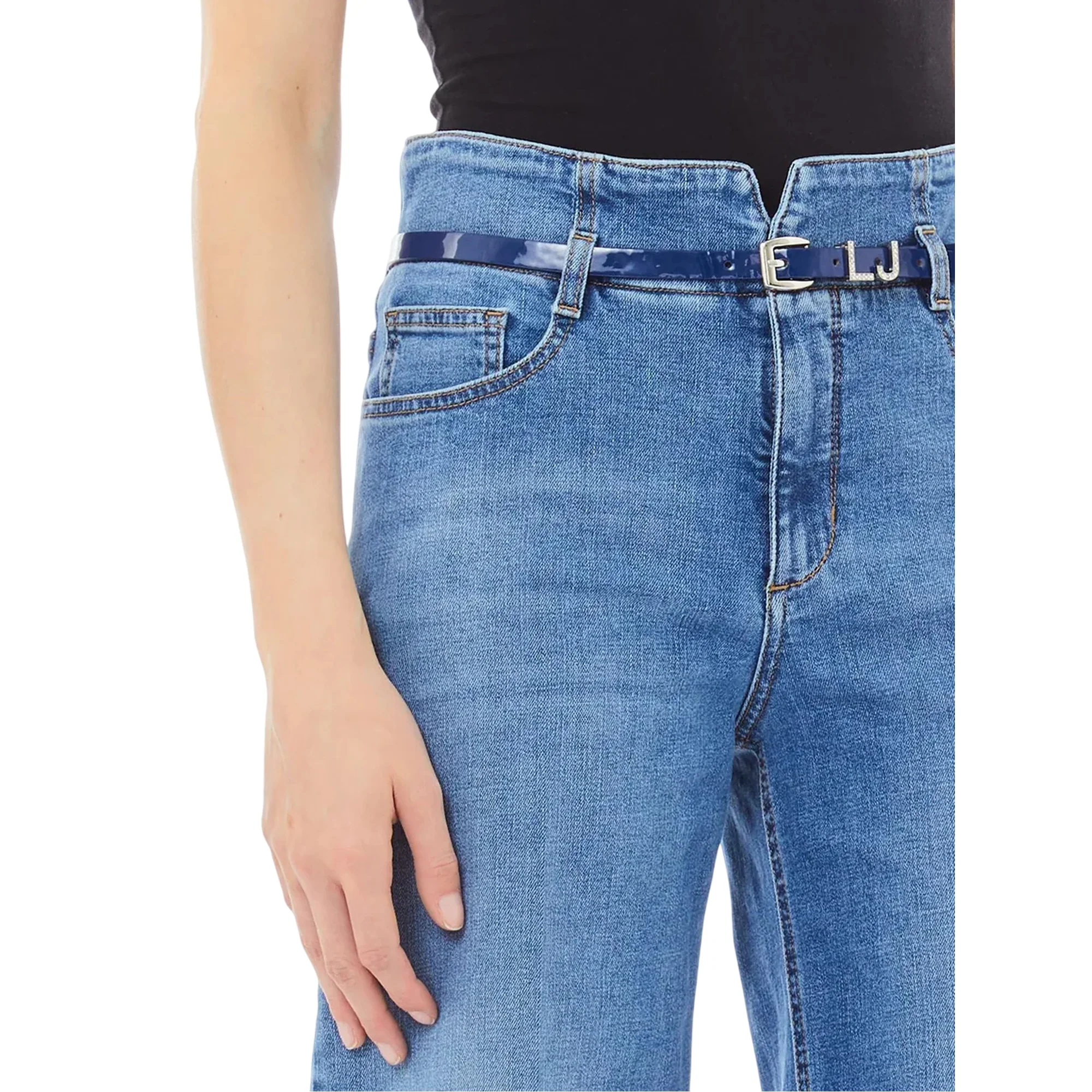 Jeans Donna Capri a Vita Alta - Image 3