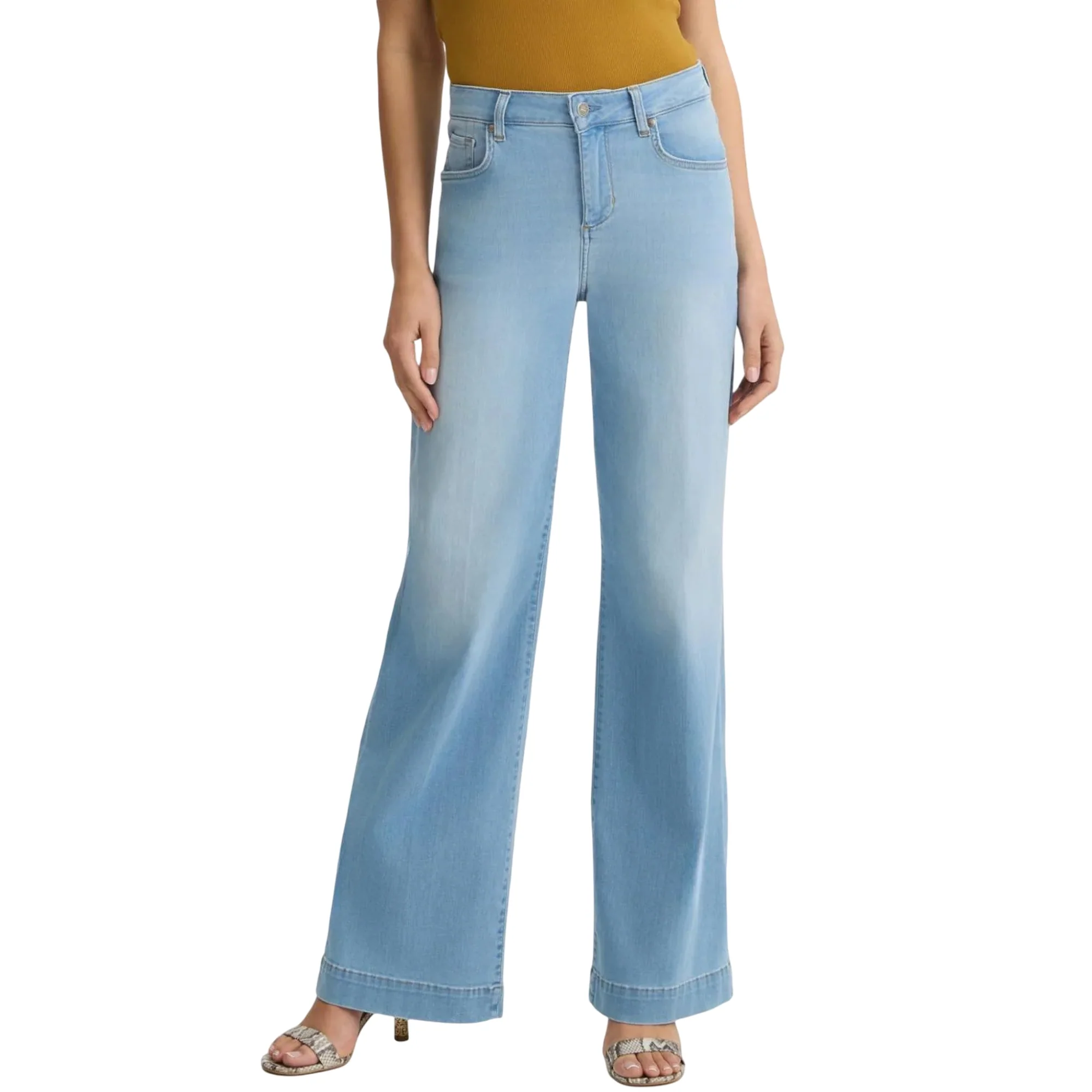 Jeans Donna Flare Lavaggio Used - Image 2