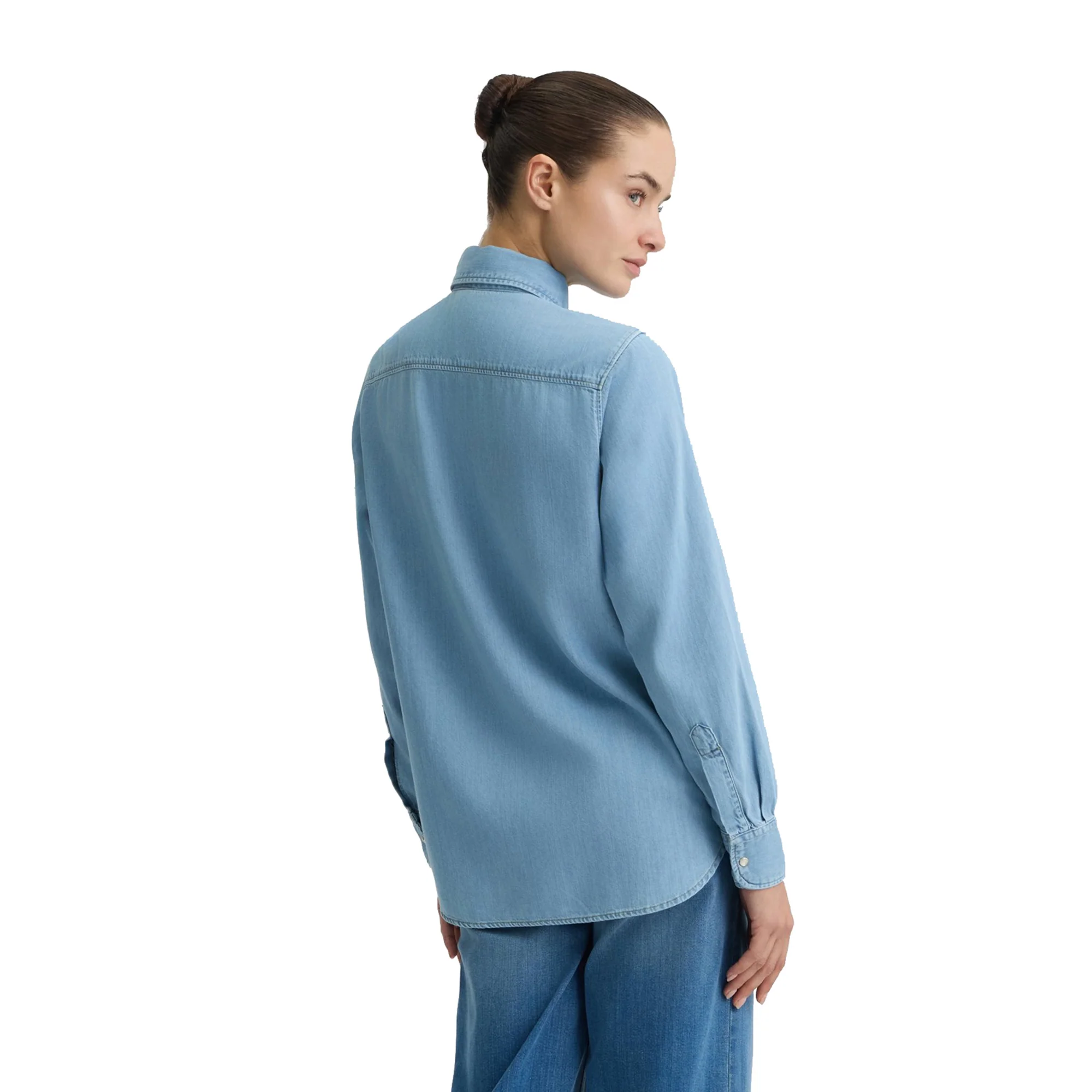 Camicia Donna in denim di misto cotone - Image 3