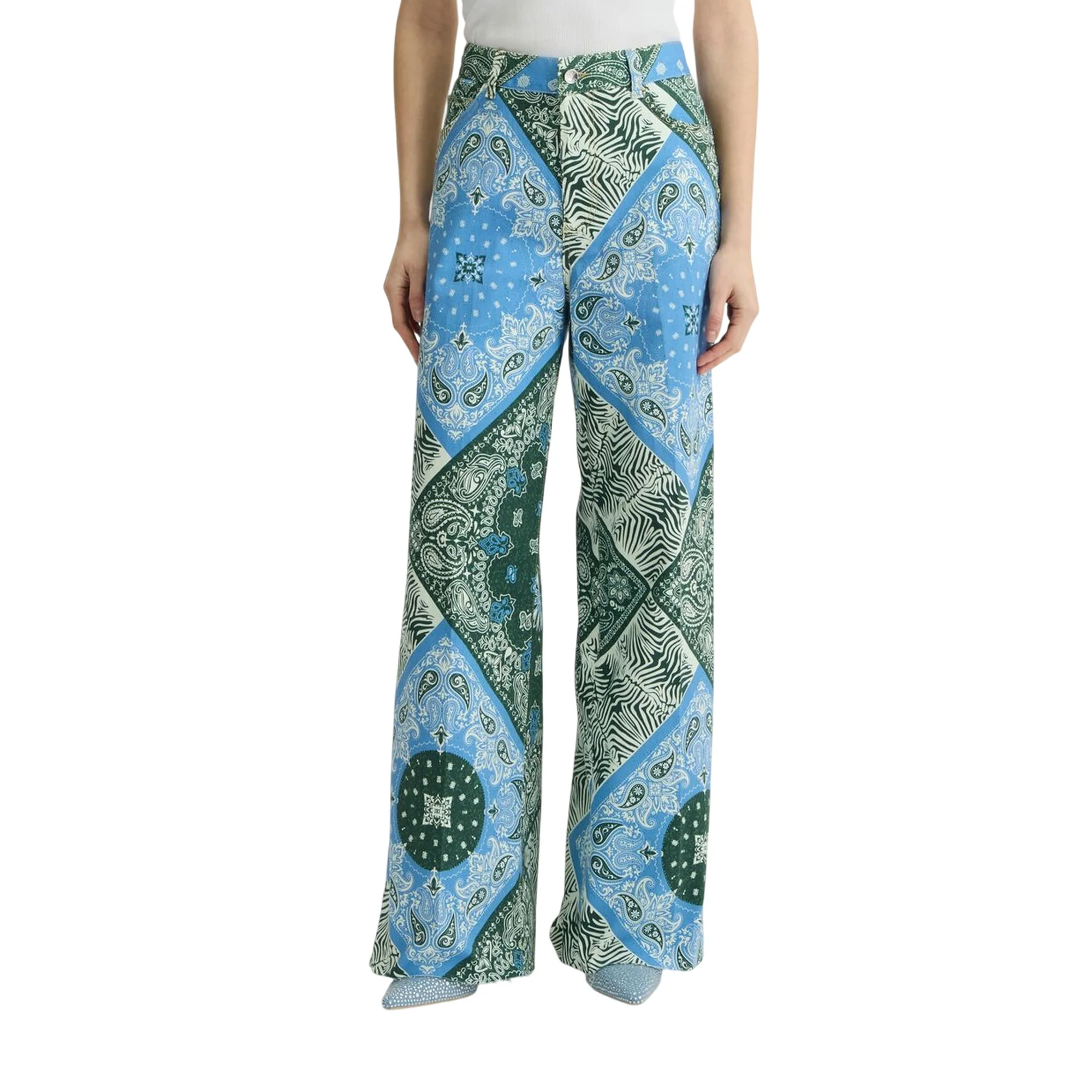 Pantaloni Donna con stampa bandana - Image 2