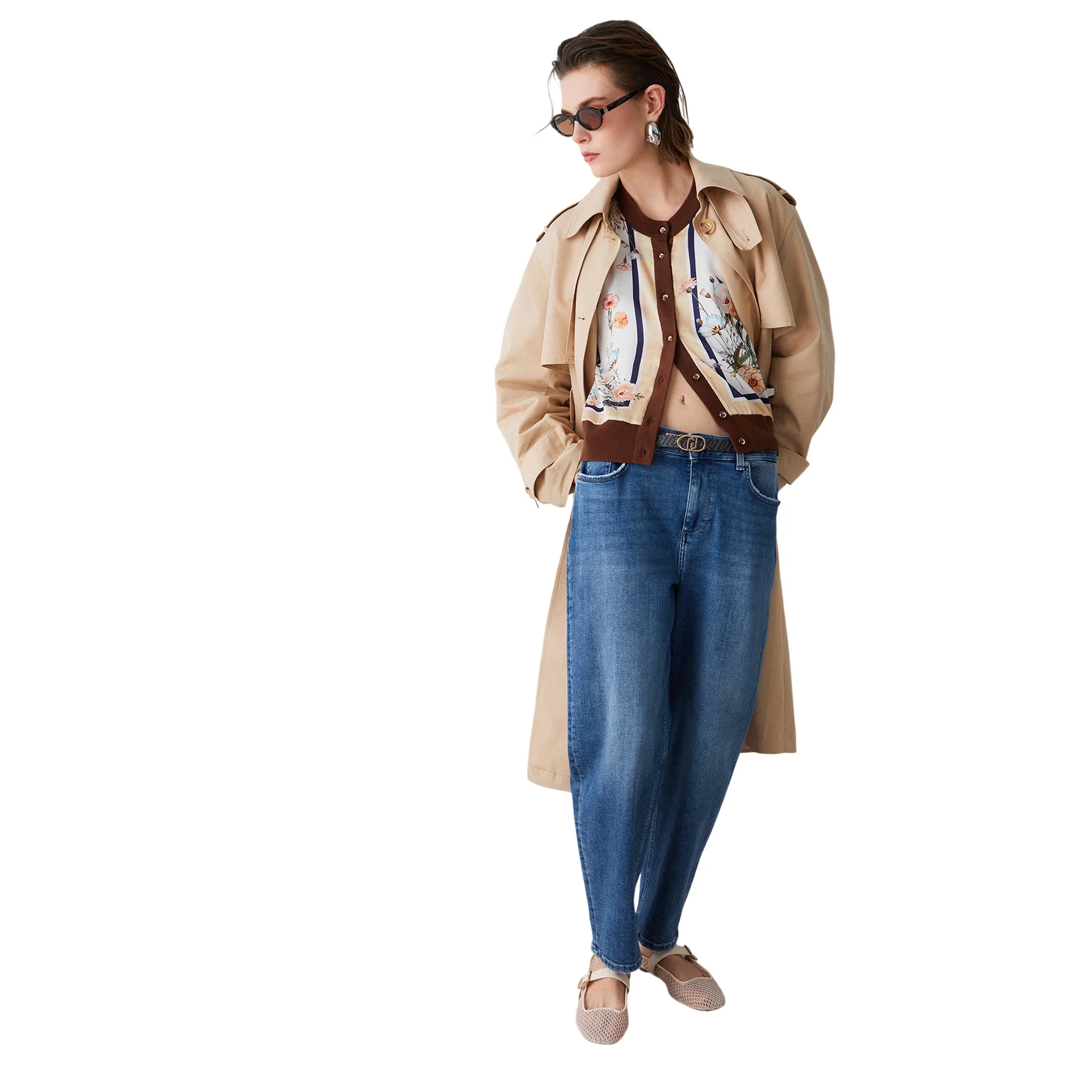 Jeans Boyfriend Donna con orlo affusolato - Image 6