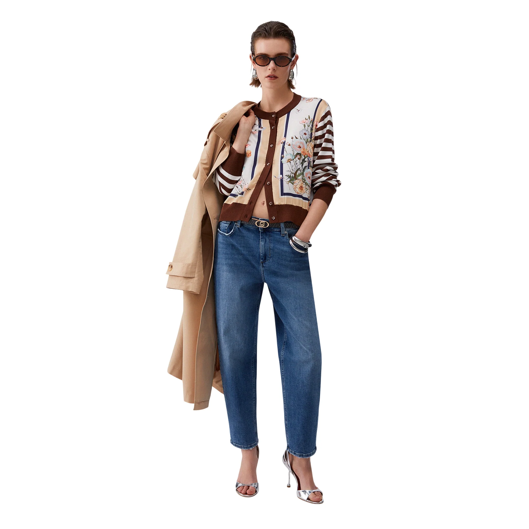 Jeans Boyfriend Donna con orlo affusolato - Image 7