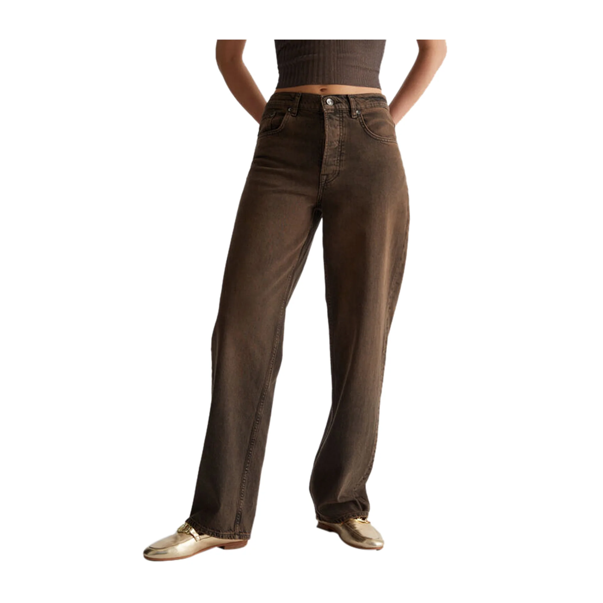 Jeans lurex Donna a vita alta - Image 2