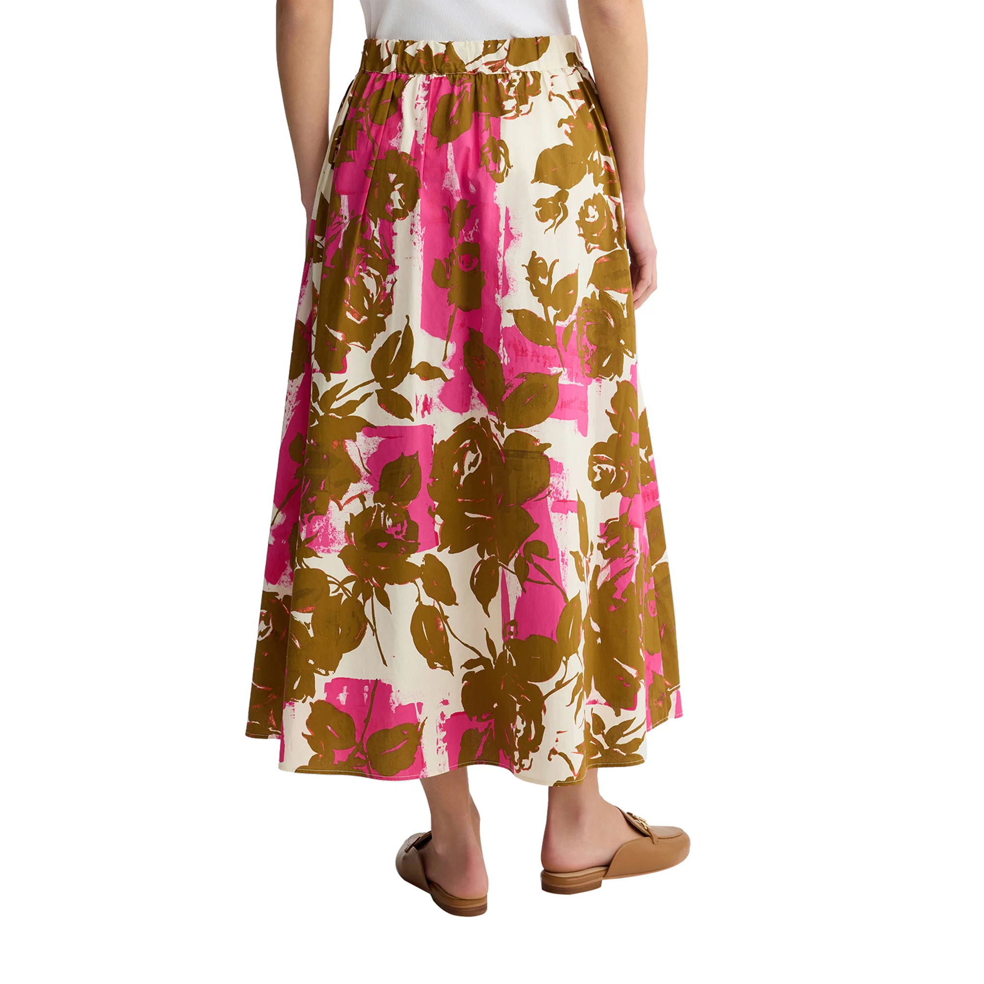 Gonna Longuette donna con stampa floreale - Image 3