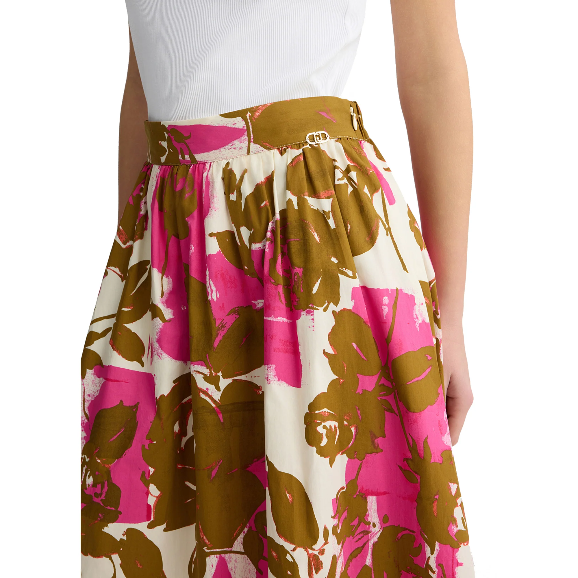 Gonna Longuette donna con stampa floreale - Image 4