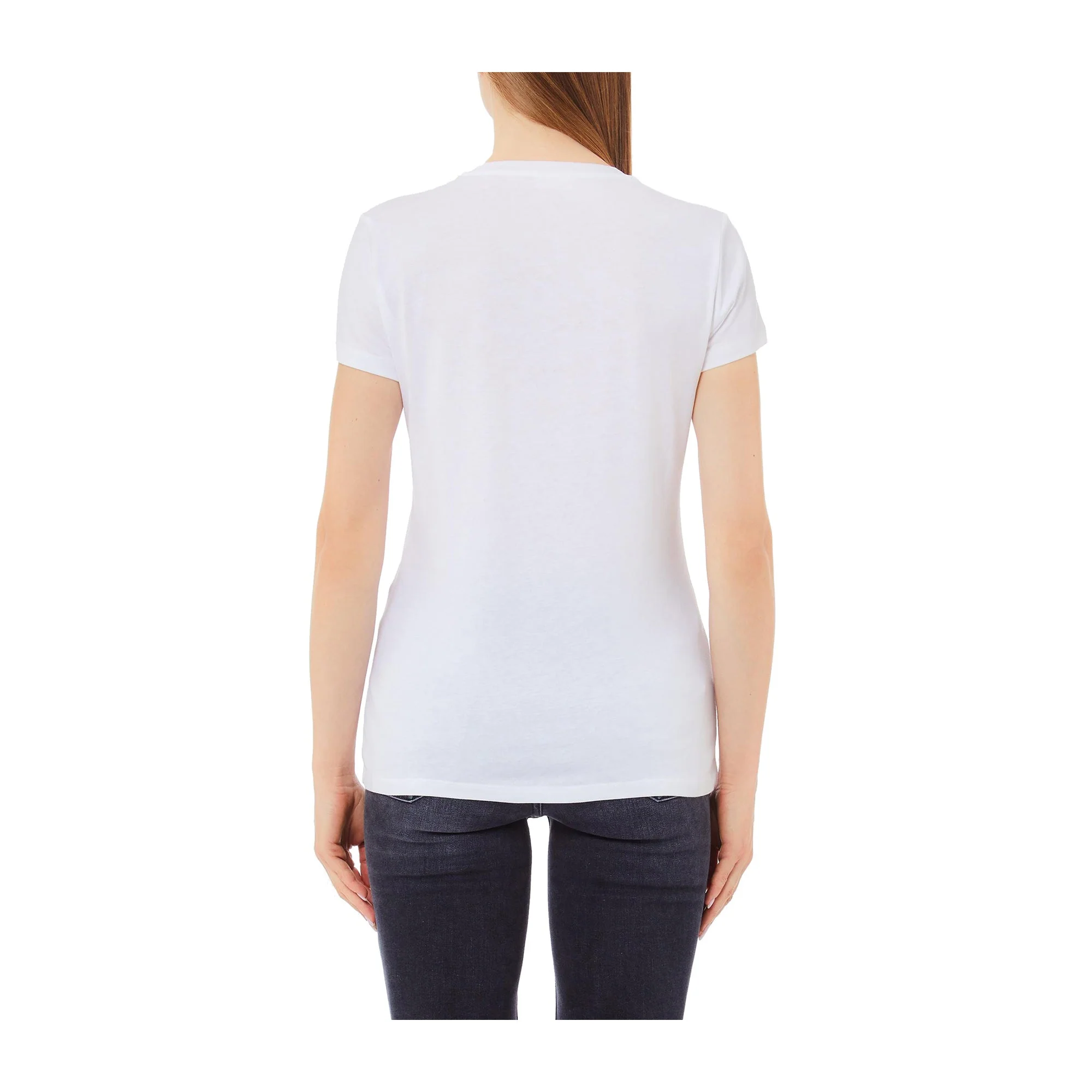 T-shirt Donna slim con stampa verde - Image 2