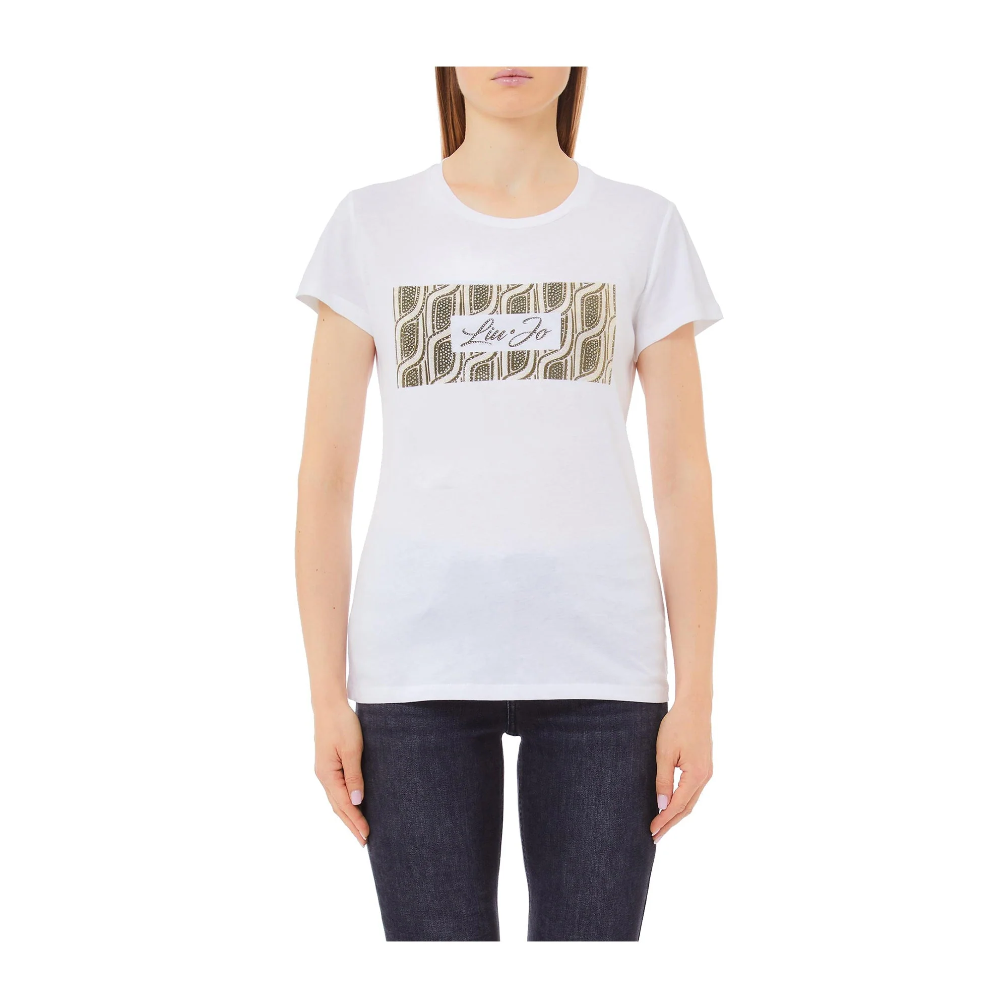 T-shirt Donna slim fit con stampa