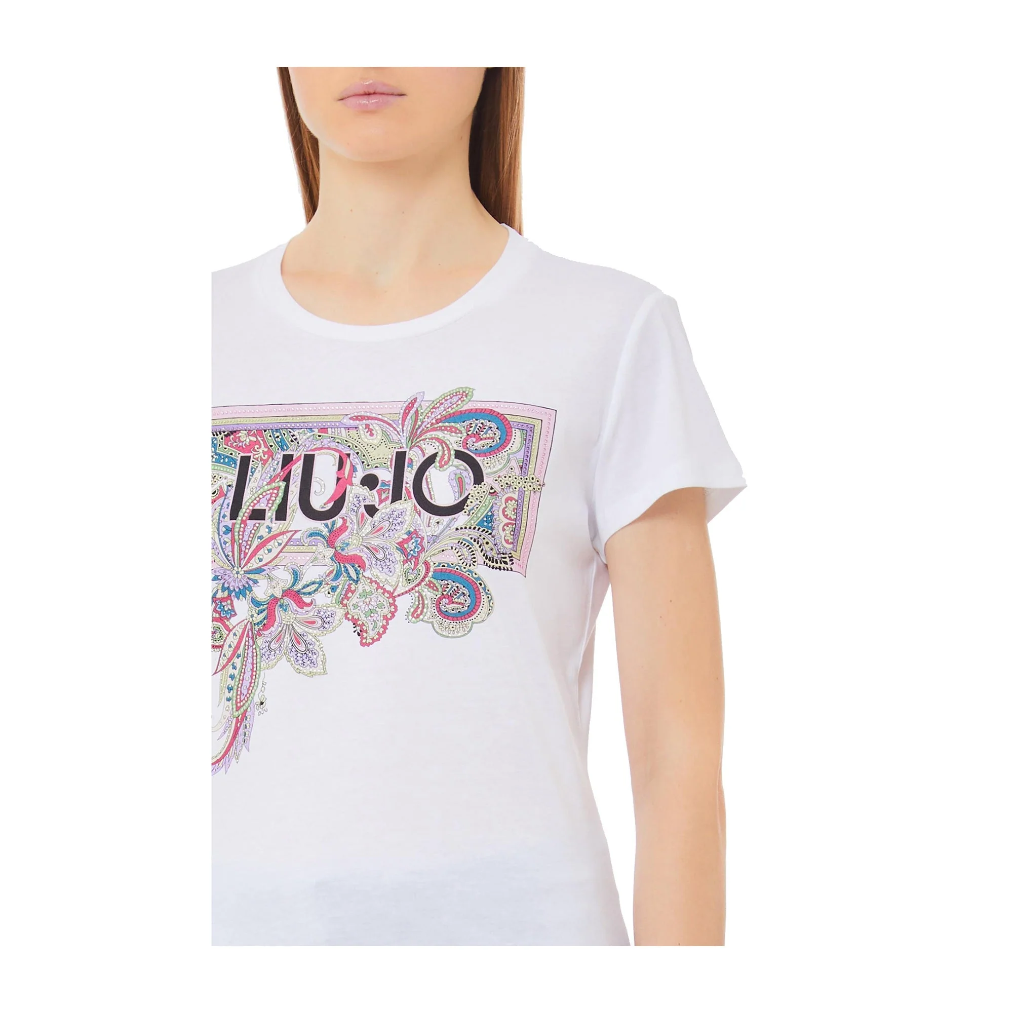 T-shirt Donna slim fit con stampa - Image 3