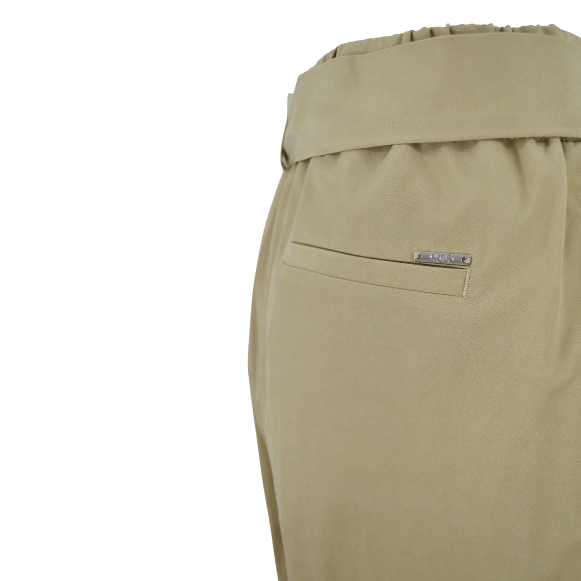 Pantaloni Donna chino a sigaretta Beige - Image 3