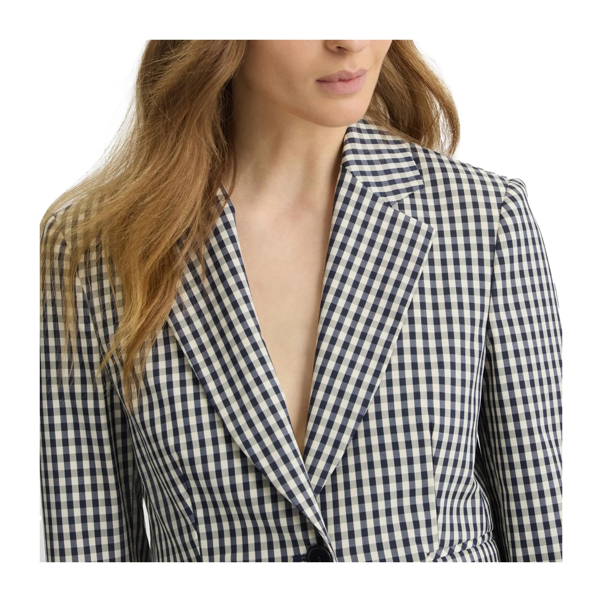 Blazer Donna slim motivo check - Image 4