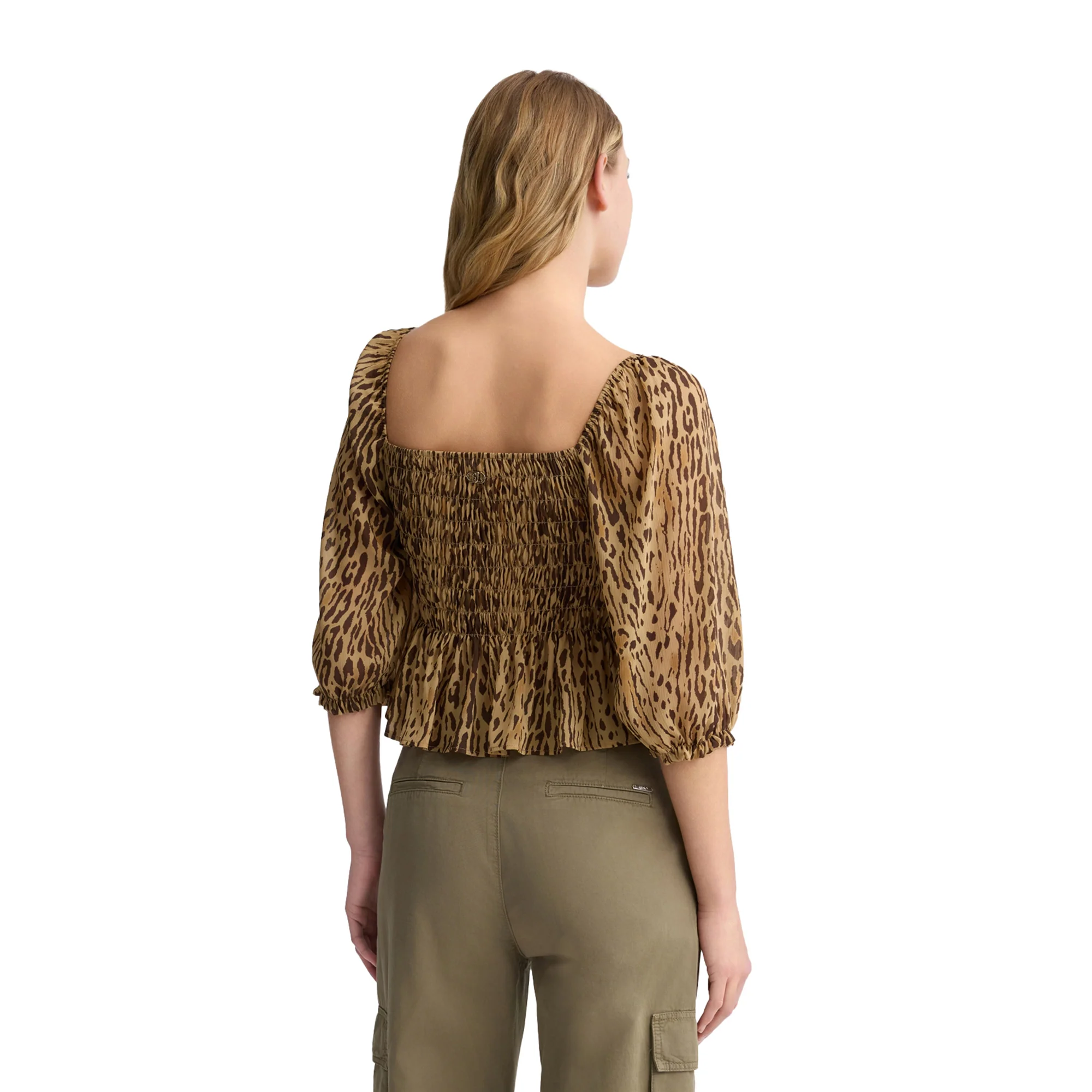 Top Donna con stampa animalier all over - Image 3