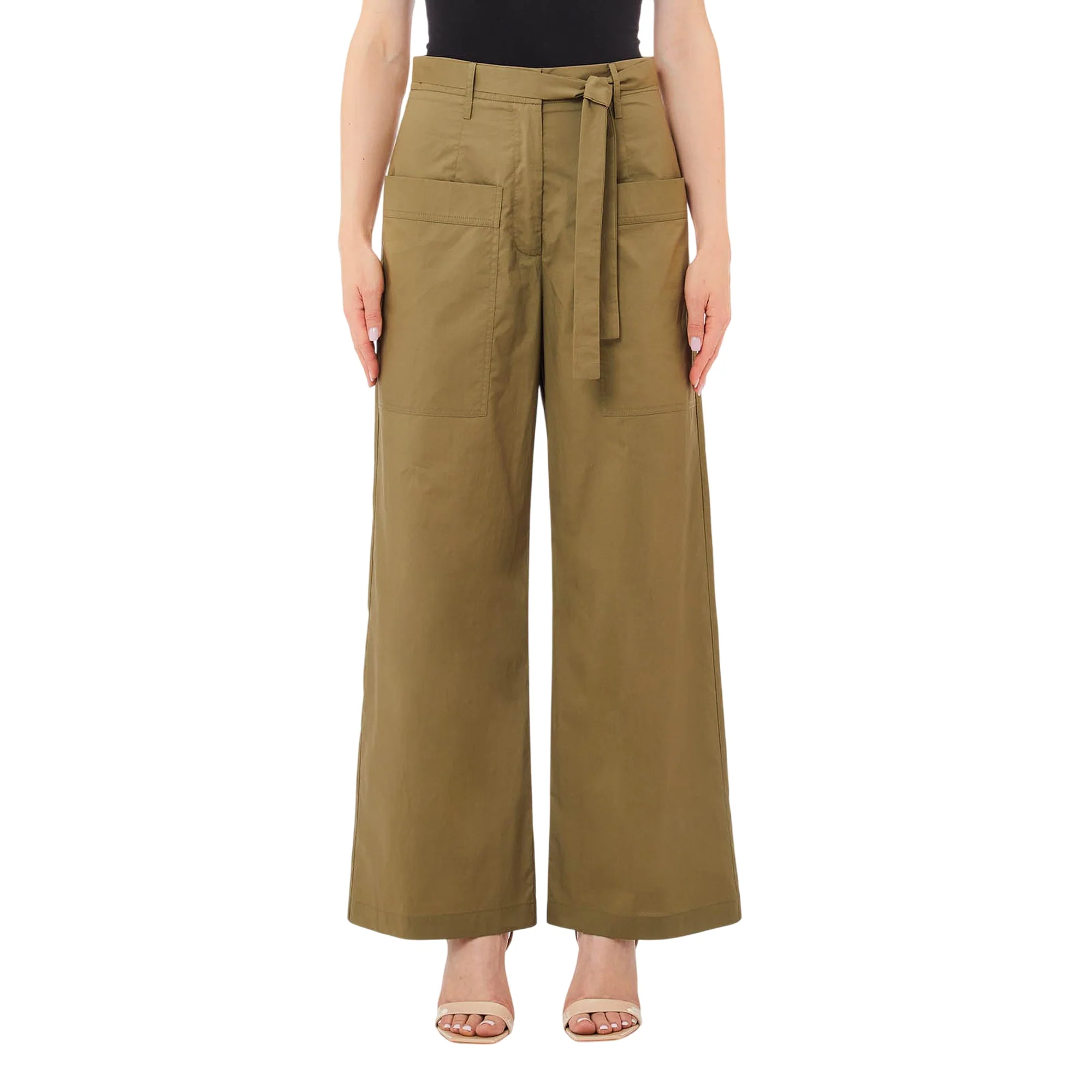 Pantaloni a palazzo da donna con ampie tasche