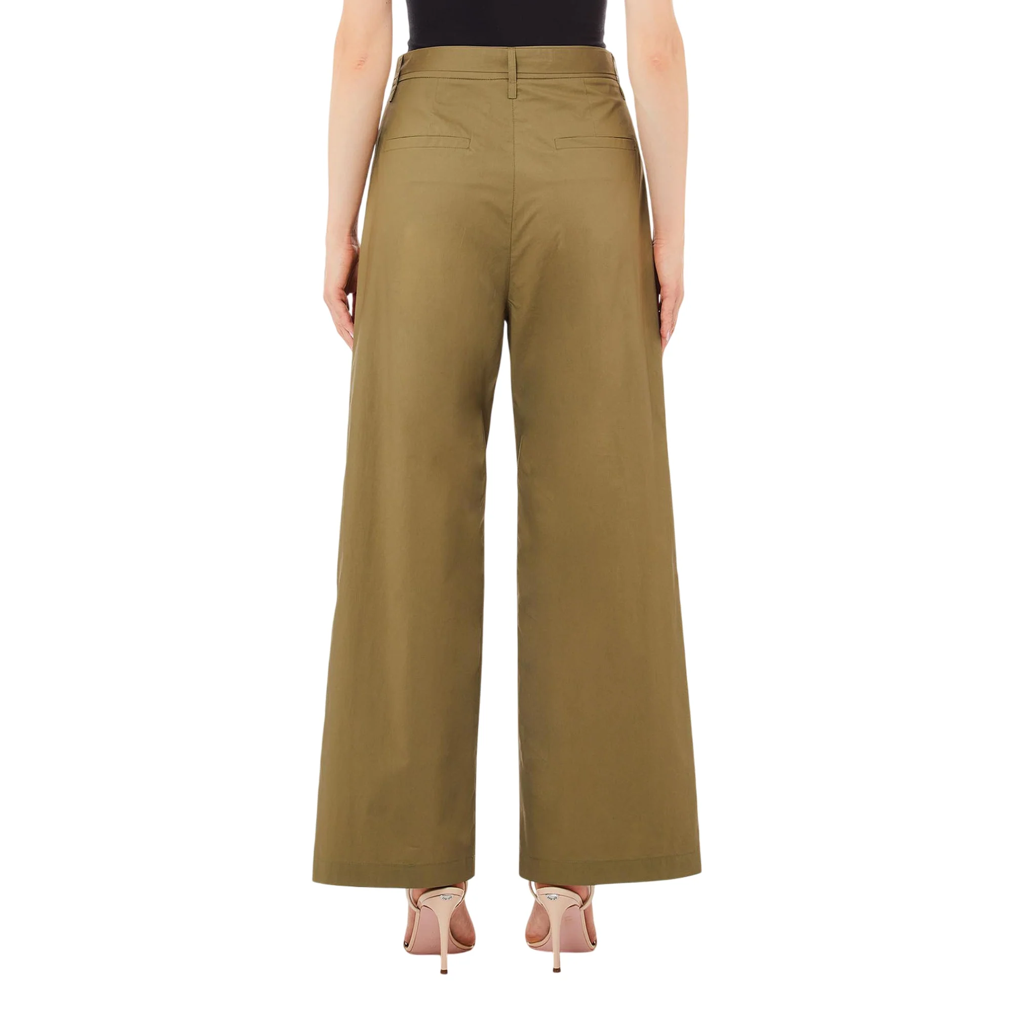 Pantaloni a palazzo da donna con ampie tasche - Image 2